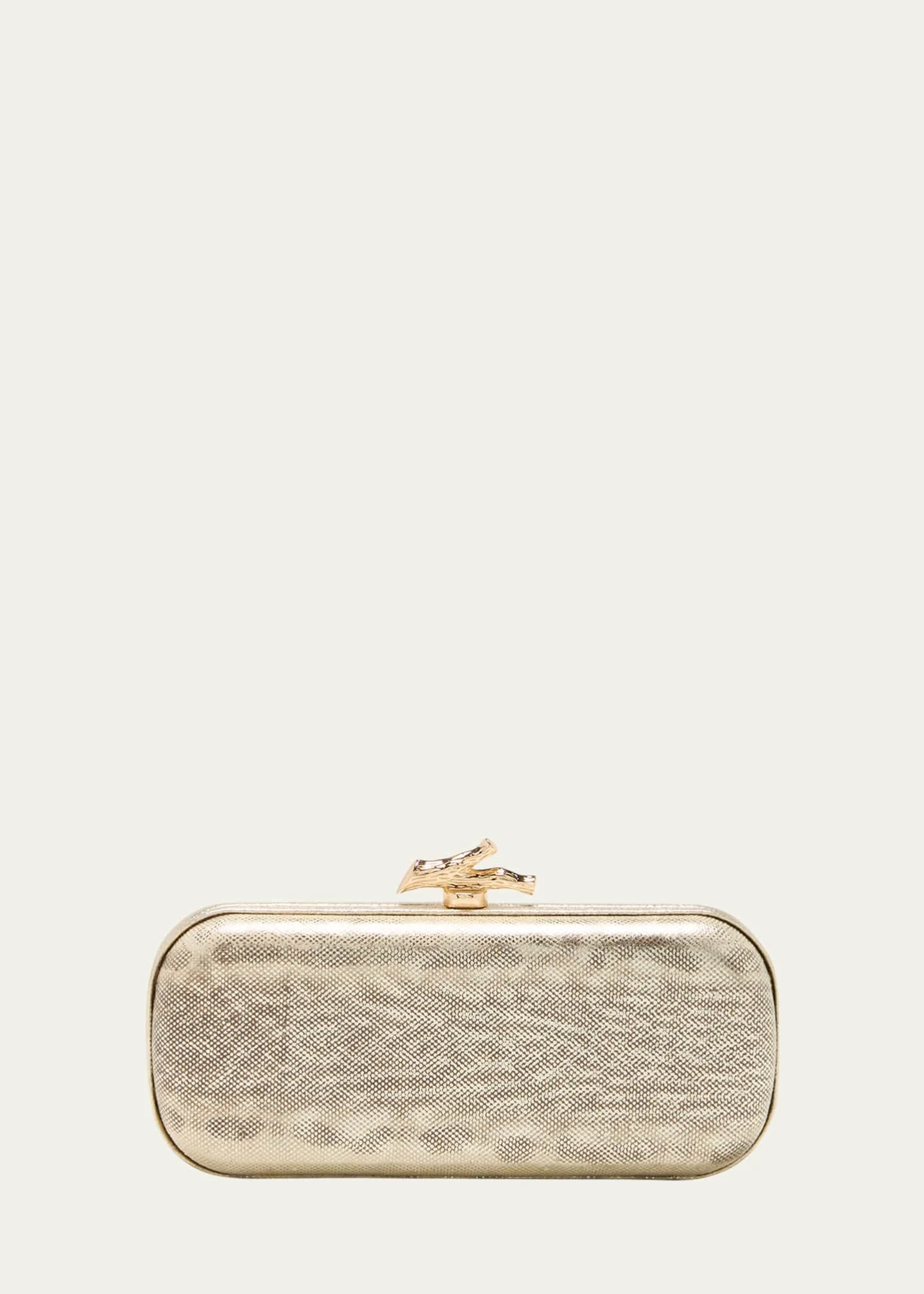 Emilia Karung Snake Clutch Bag