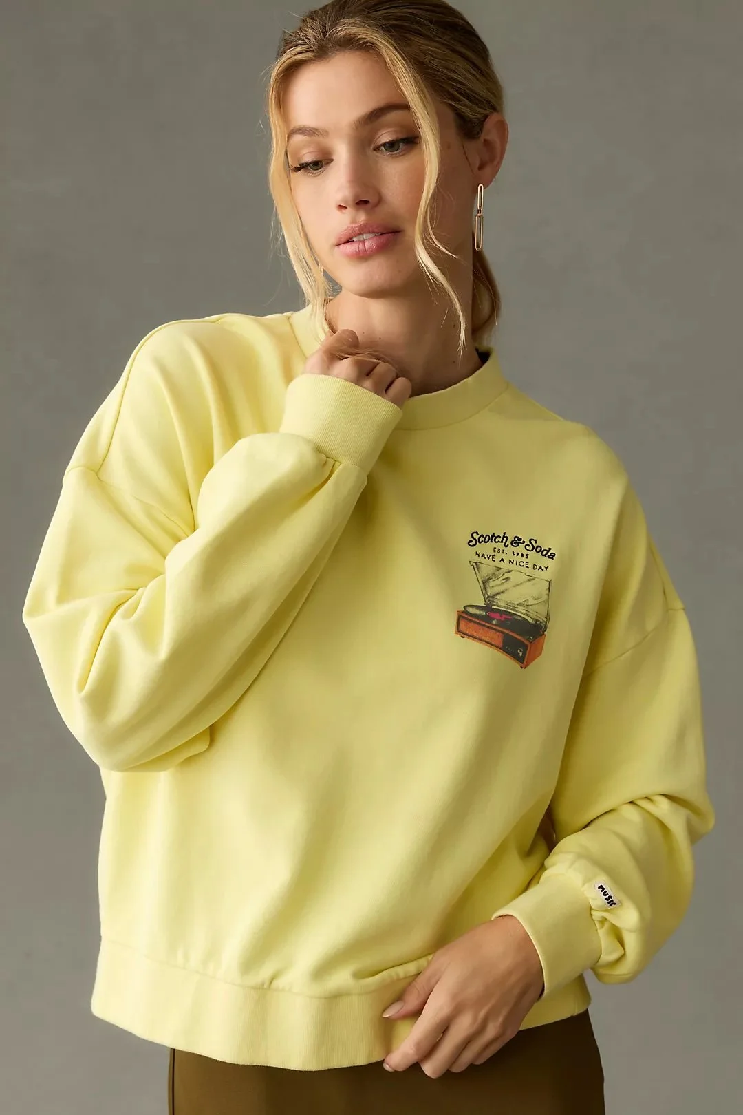 Scotch &amp; Soda Graphic Sweatshirt