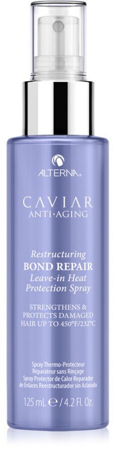 Alterna Caviar Anti-Aging Restructuring Bond Repair Leave-In Heat Protection Spray, 4.2-oz.