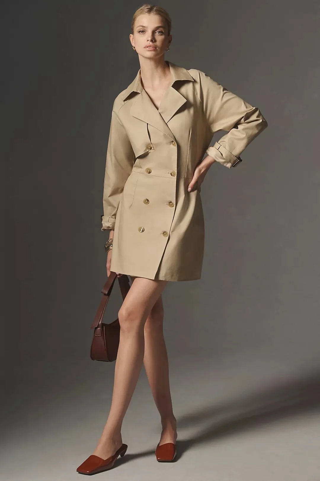 Anthropologie Trench Coat
