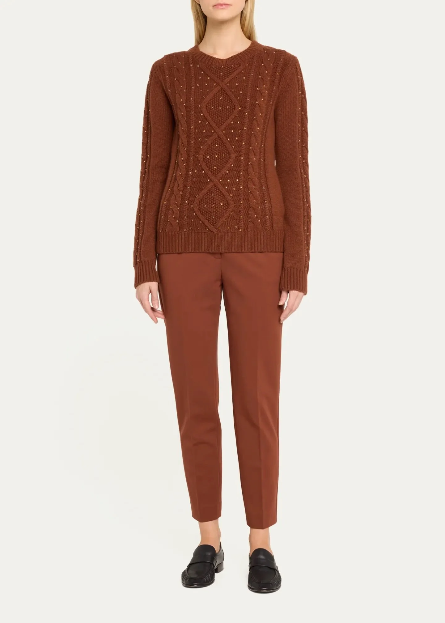 Pegno Straight-Leg Jersey Trousers
