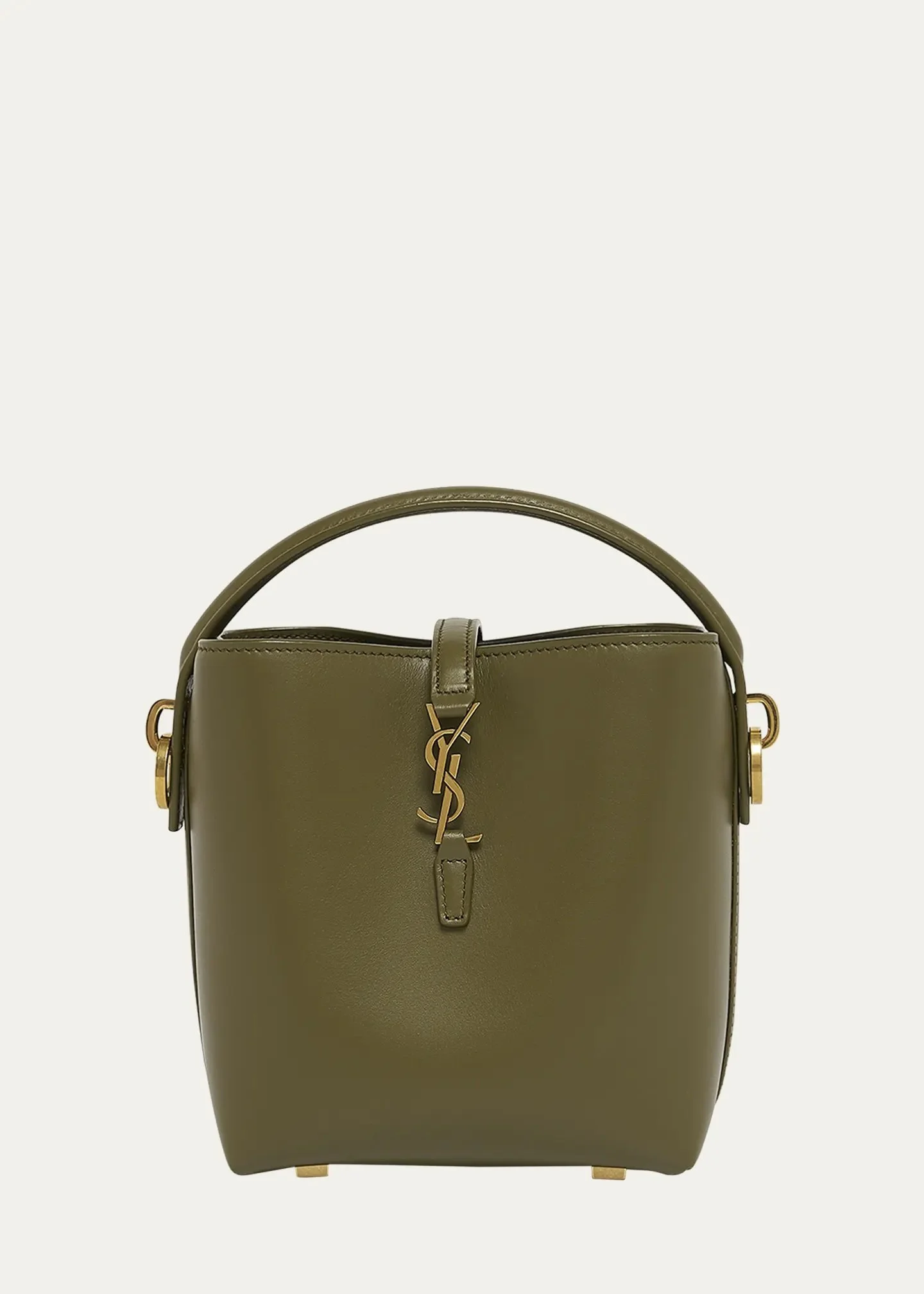 Le 37 Mini YSL Bucket Bag in Smooth Leather
