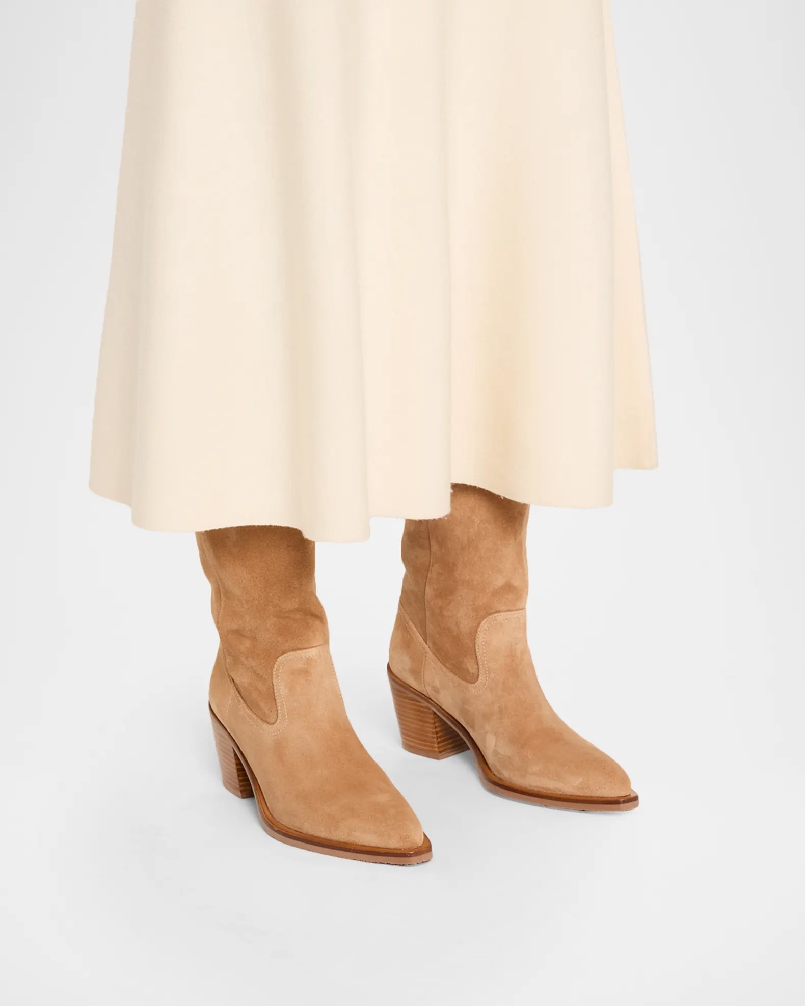 Felix Suede Western Boots