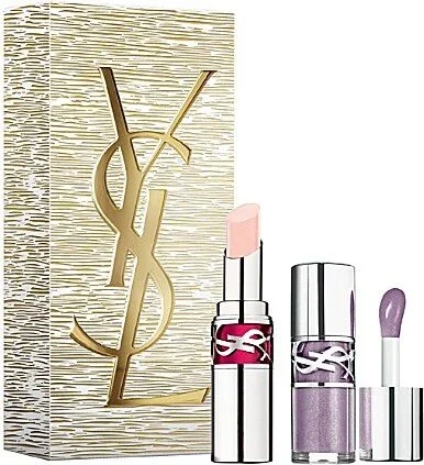 Candy Glaze Lip Gloss Stick and YSL Loveshine Plumping Lip Oil Gloss Glossy Lips Duo Gift Set