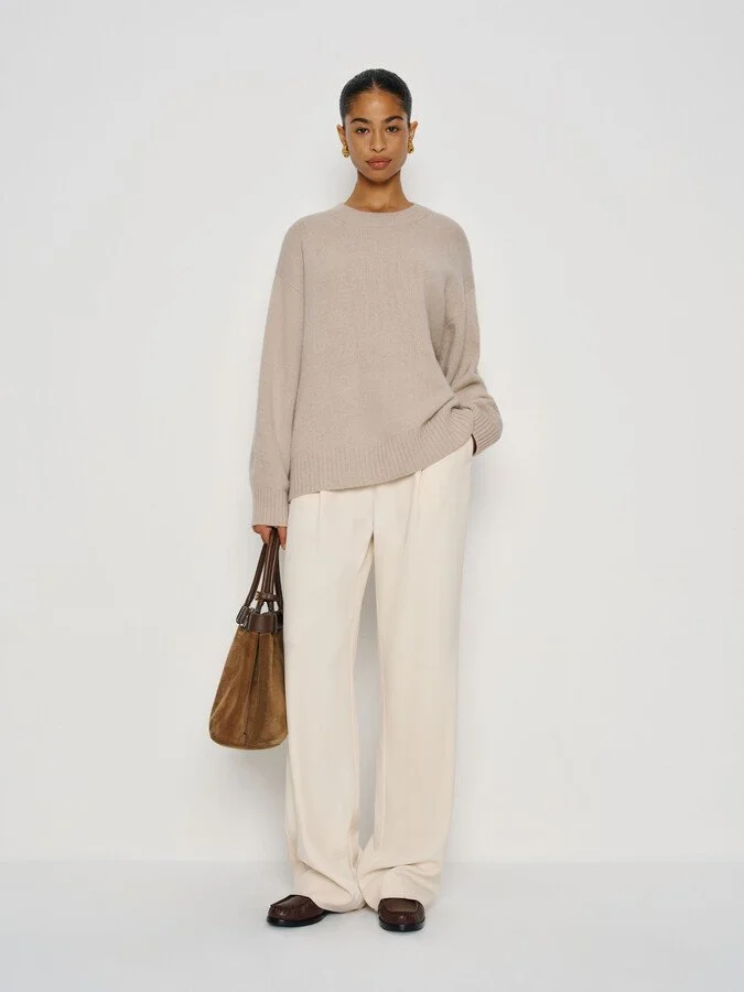Cove Cashmere Oversized Crew