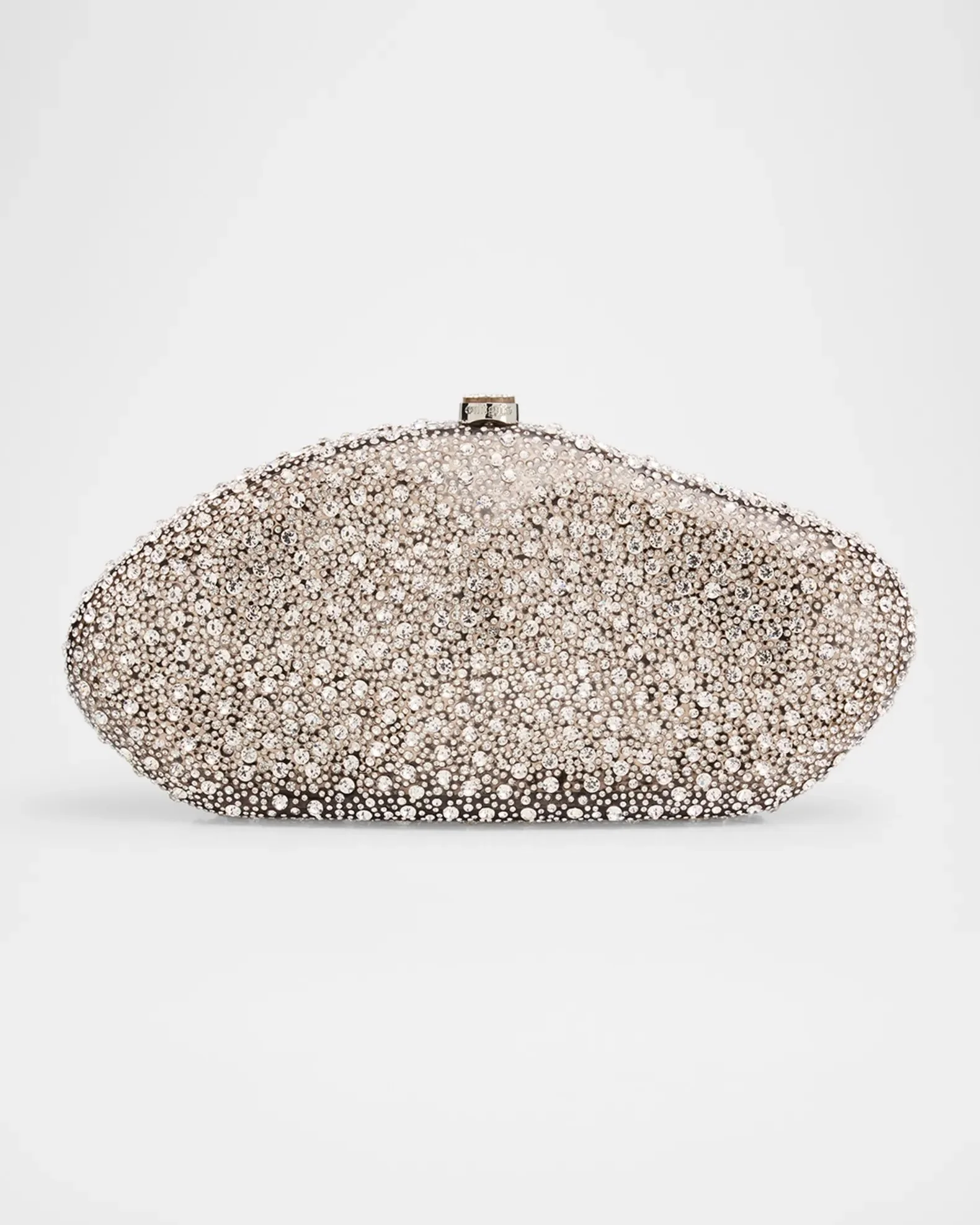 The Caldera Rhinestone Acrylic Clutch Bag