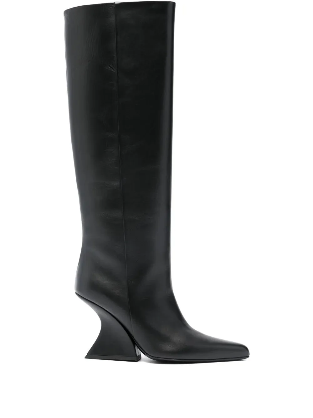 Mugler sculptural-heel boots - Black