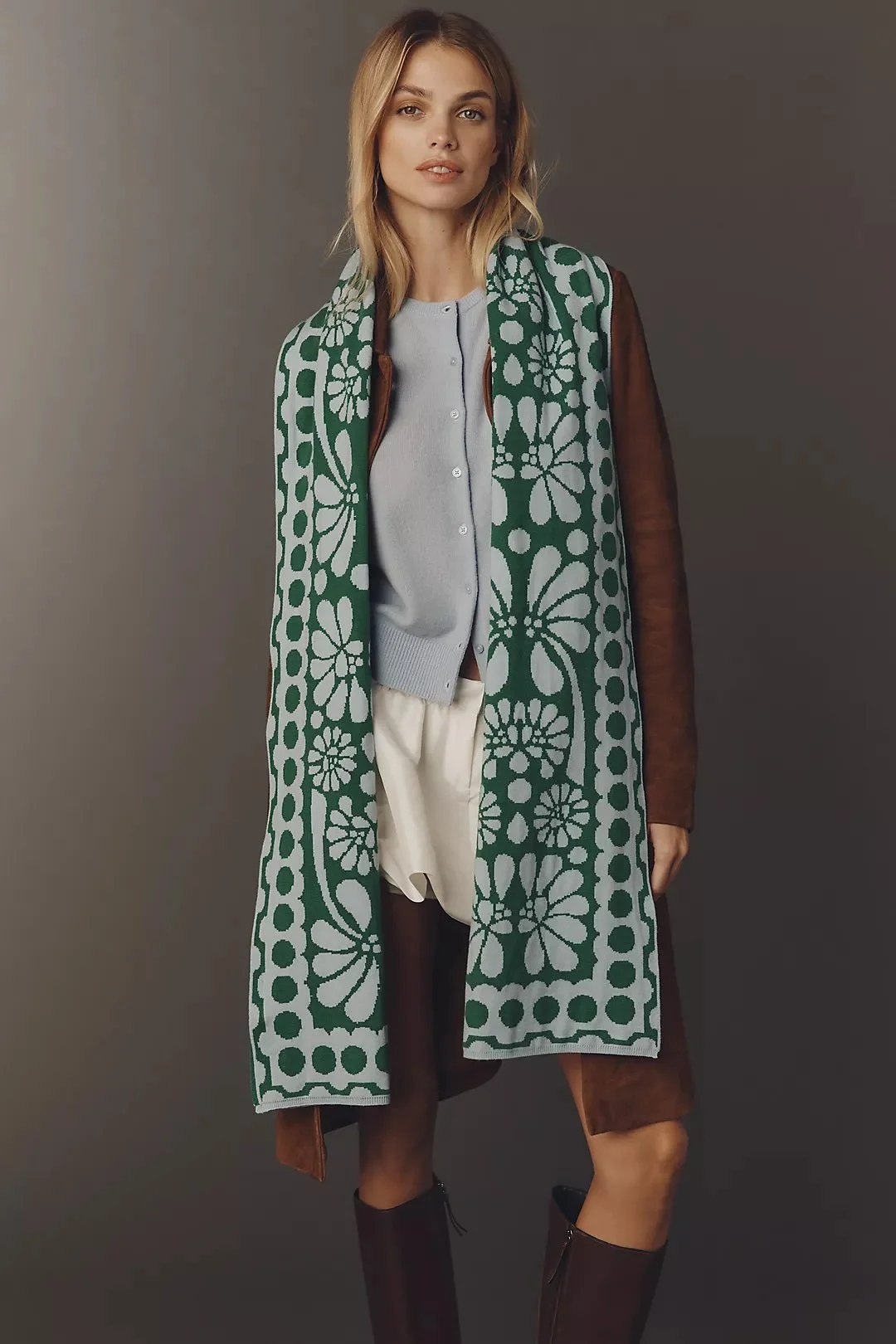 Farm Rio x Anthropologie Printed Scarf