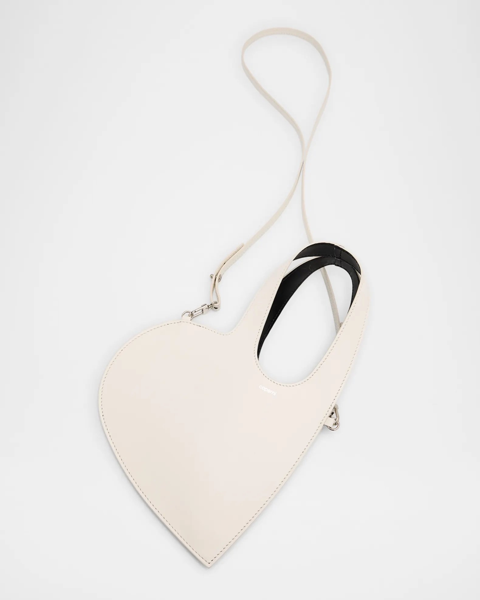 Baby Heart Leather Crossbody Bag