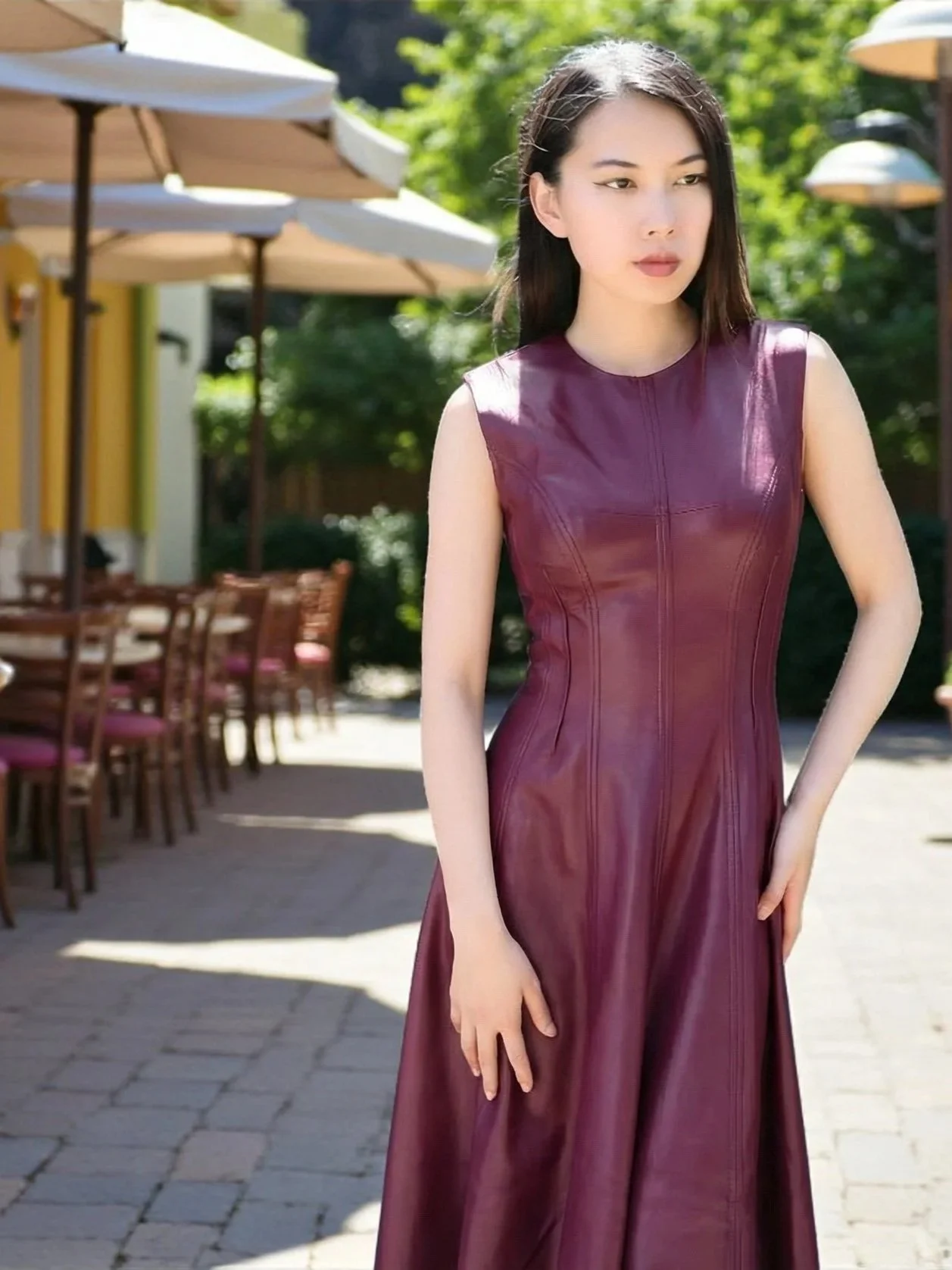 Pretty Tough: How to Wear Leather the Soft Way