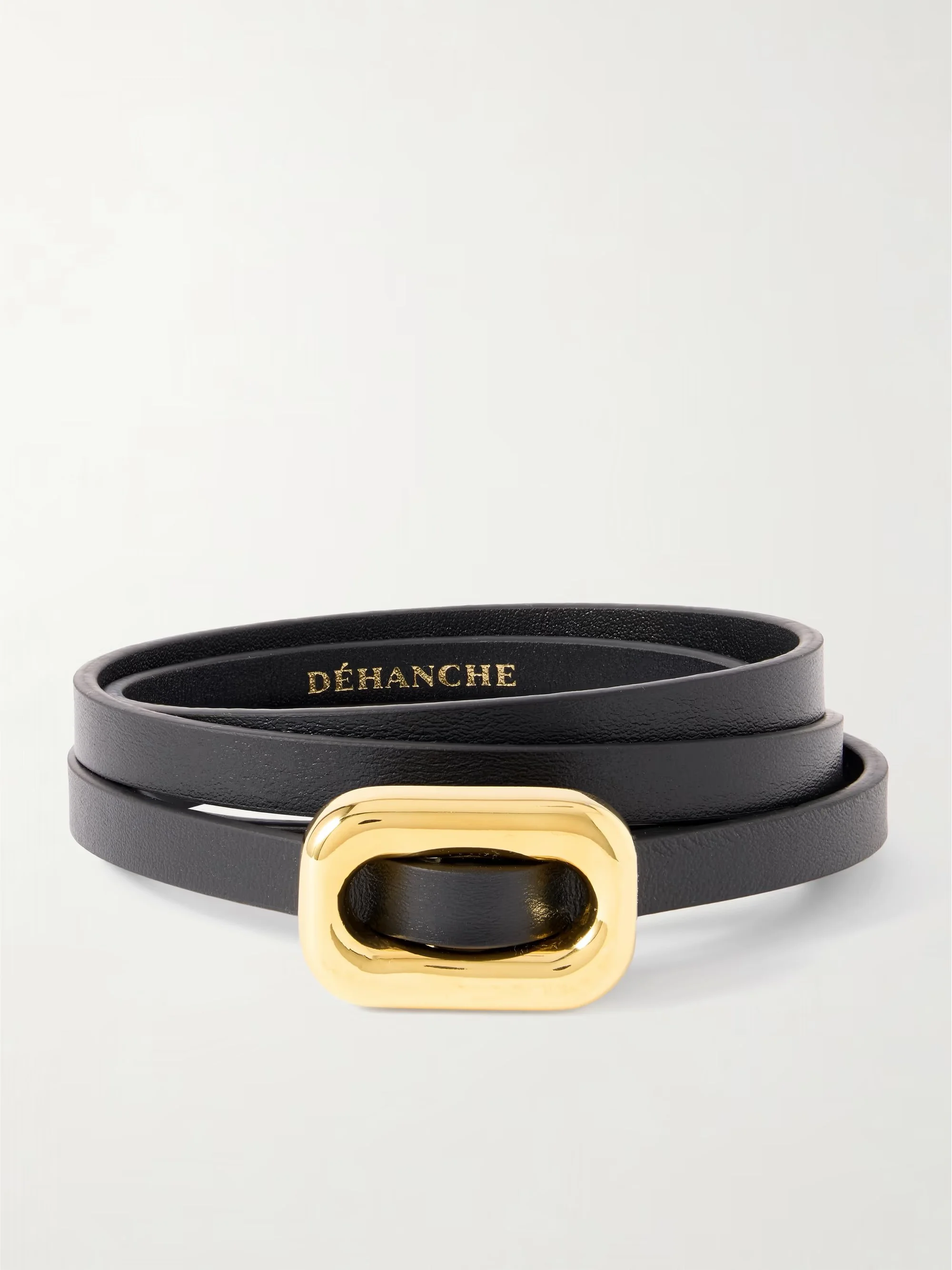 Déhanche - Venura Leather Belt - Black