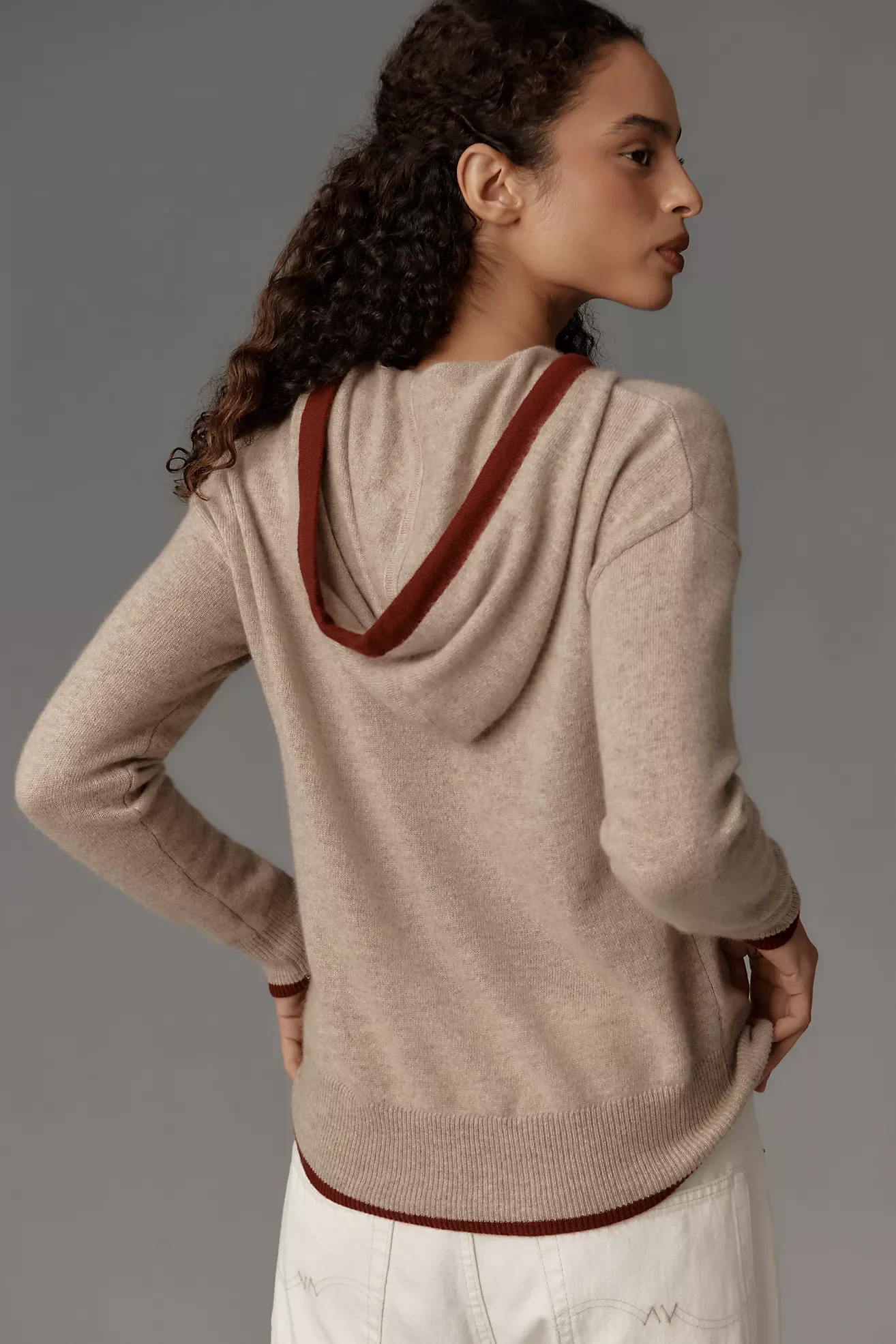 Ali Cashmere Hooded Sweater