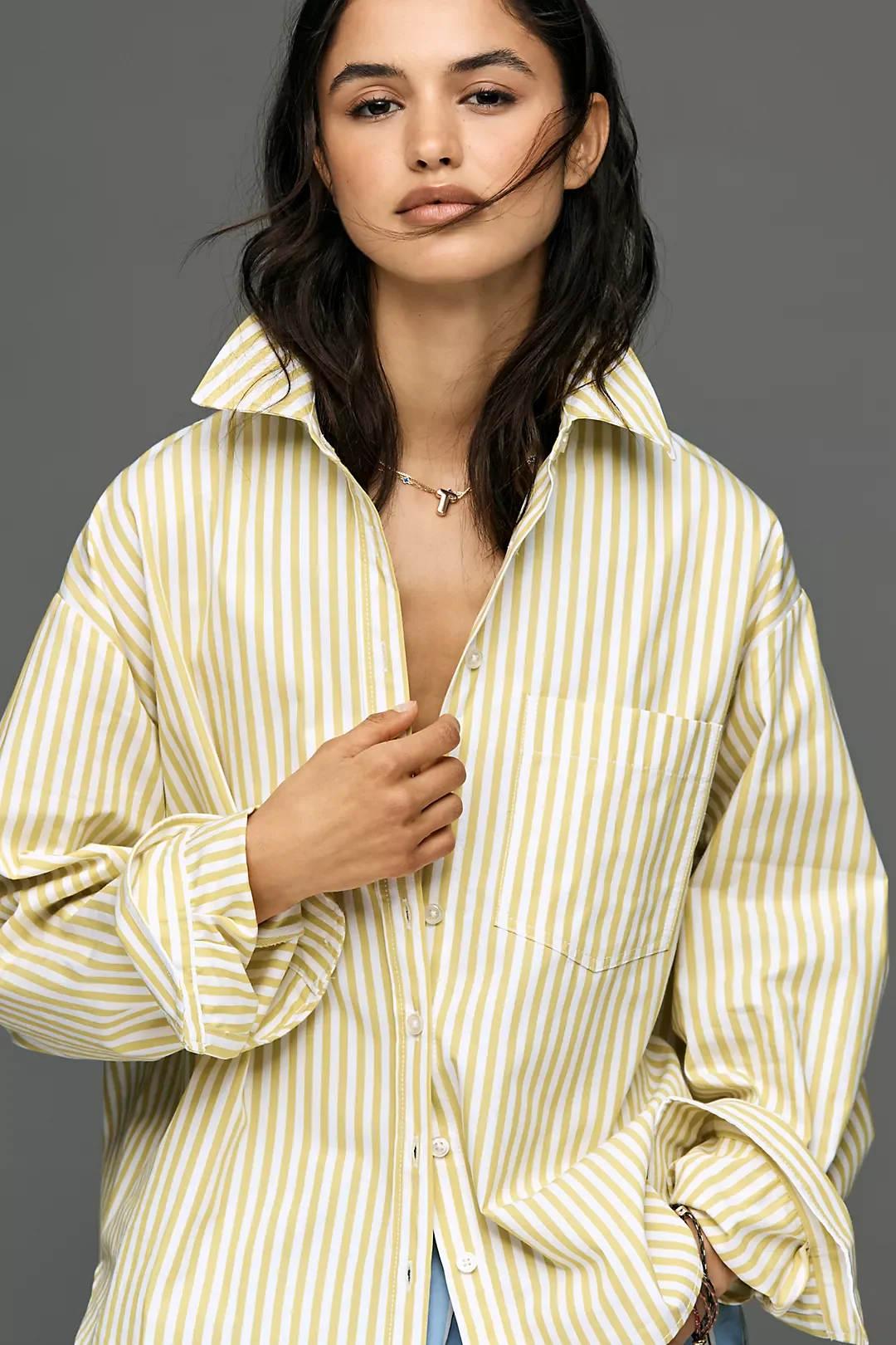 The Shrunken Bennet Buttondown Shirt by Maeve