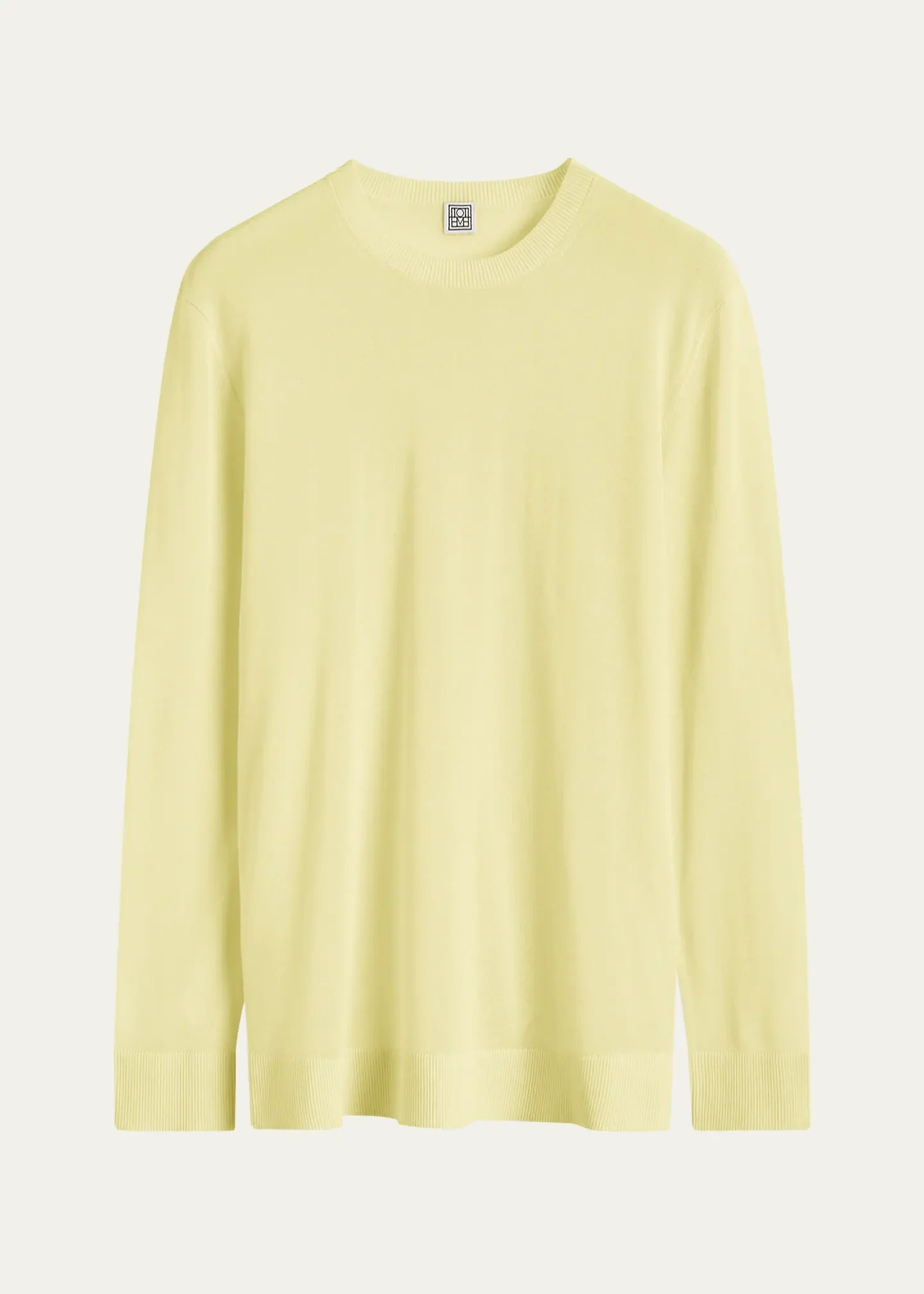 Long-Sleeve Cashmere Oversized Sweater