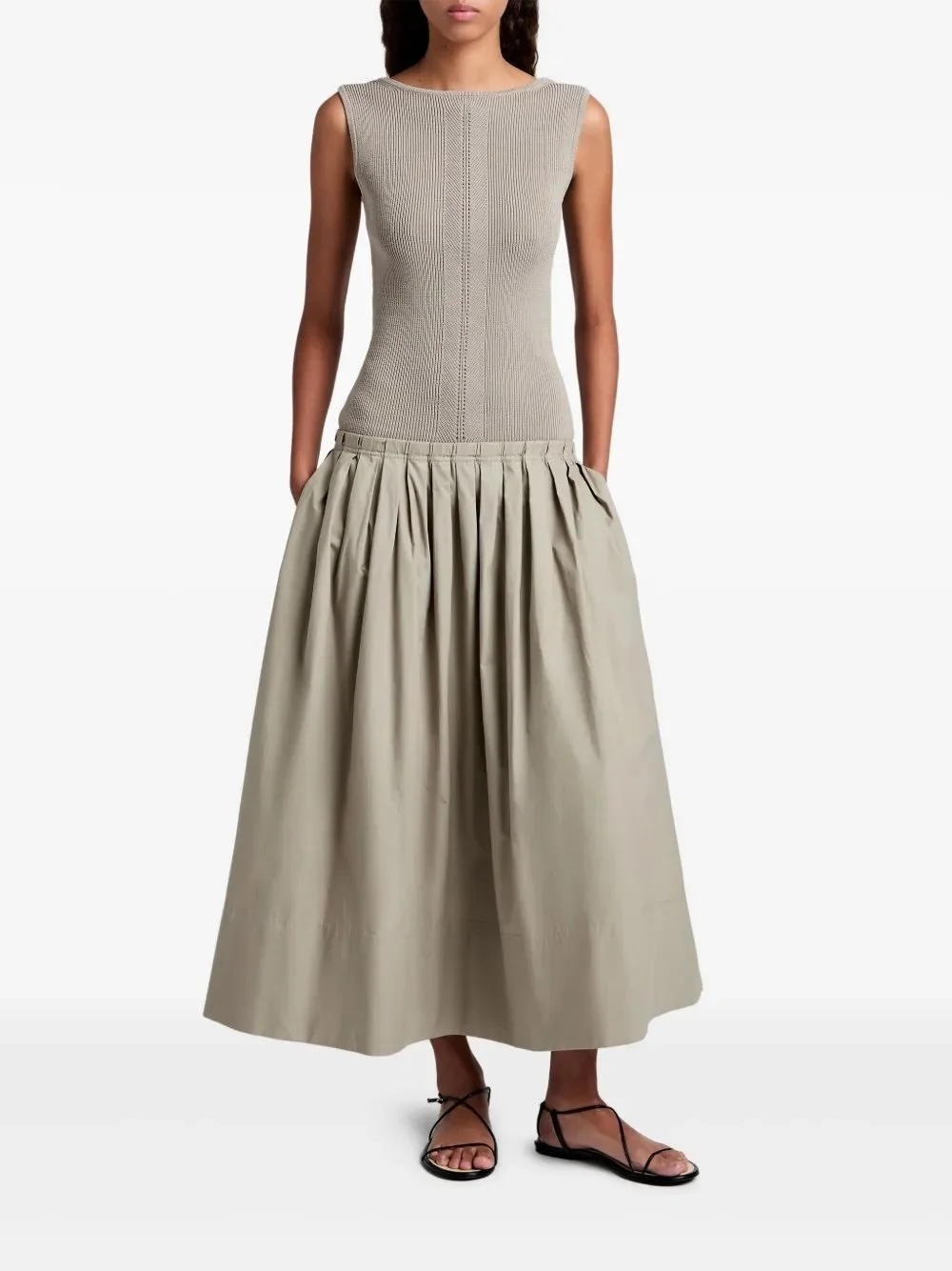 Proenza Schouler White Label Tori maxi dress - Neutrals