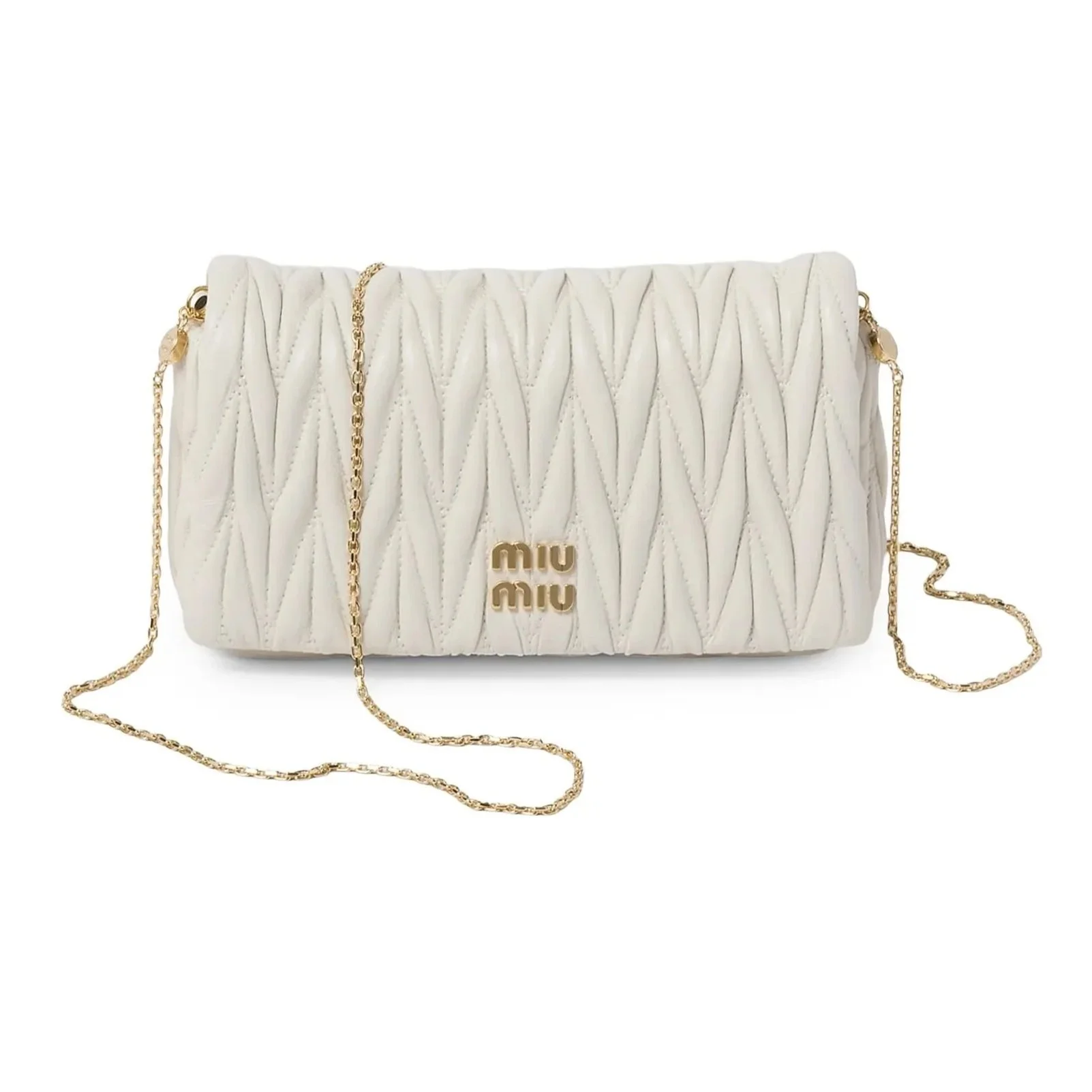 Women's Matelassé Nappa Leather Mini Shoulder Bag