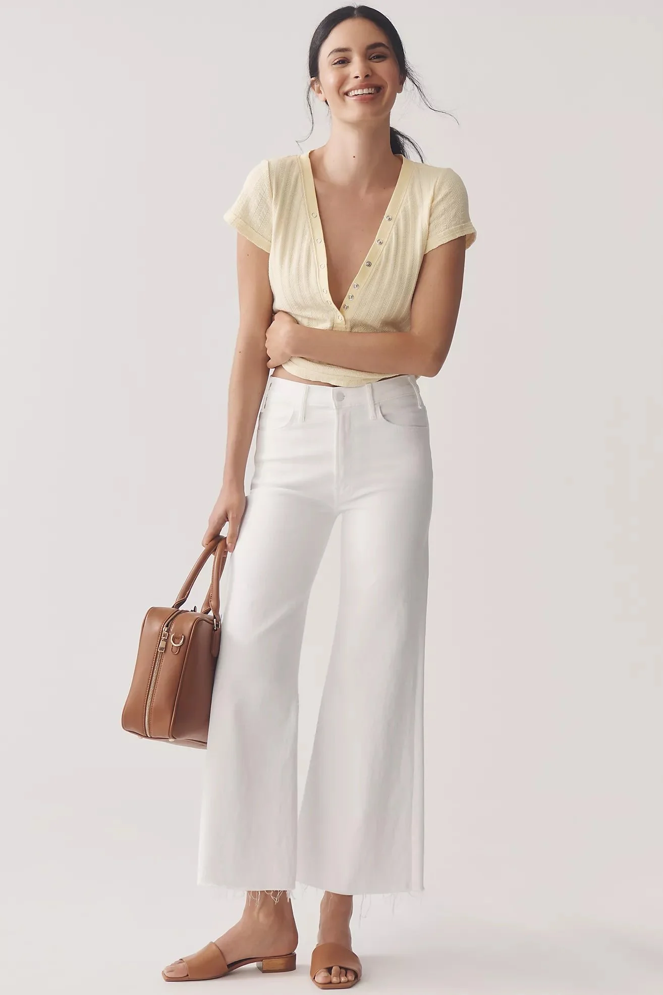 The Hustler Roller High-Rise Ankle Jeans