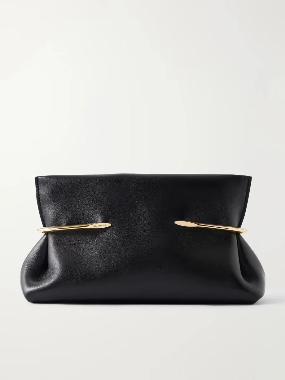 Givenchy - Pinch Leather Clutch - Black