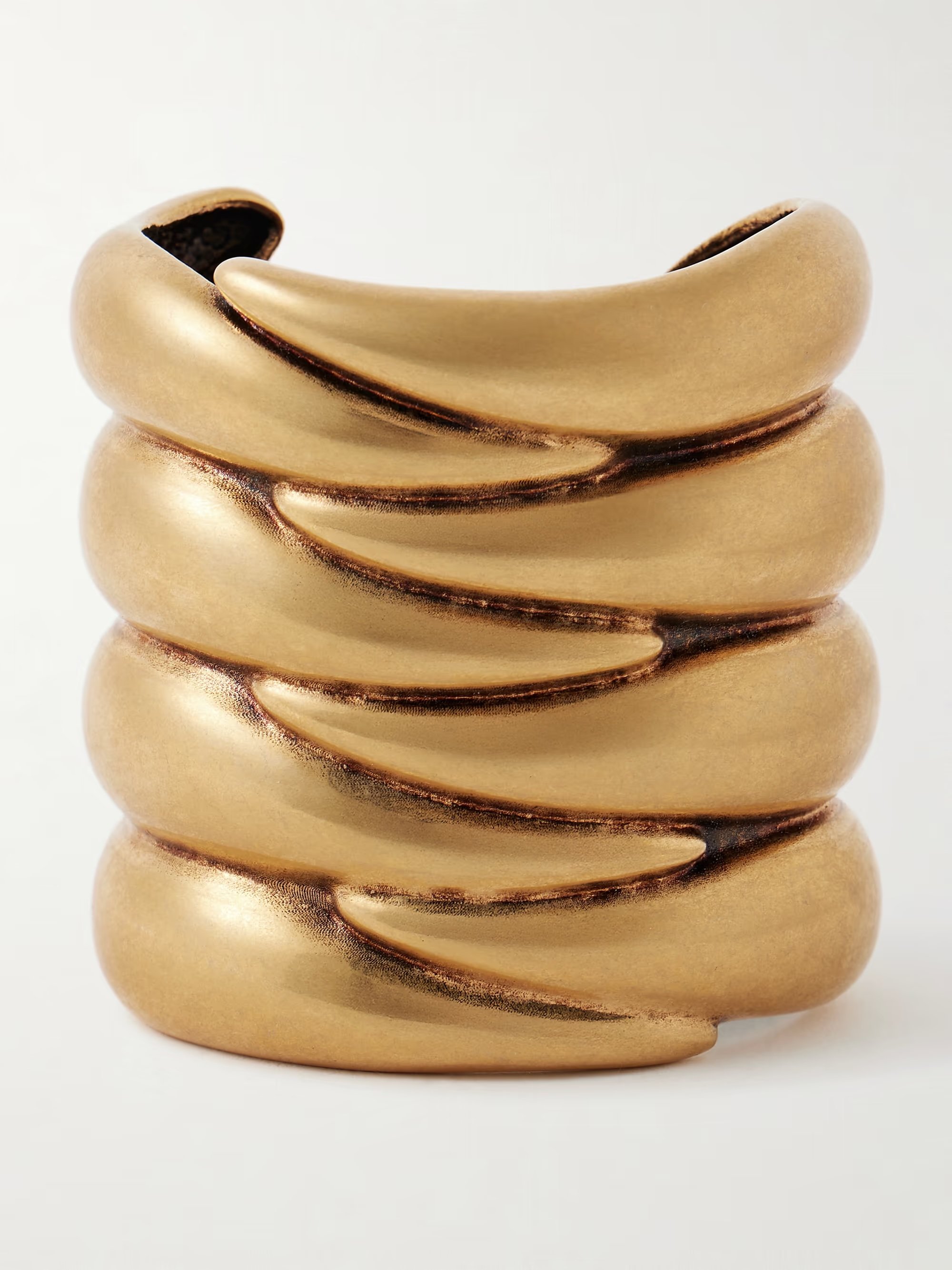 KHAITE - Cyclone Gold-plated Cuff