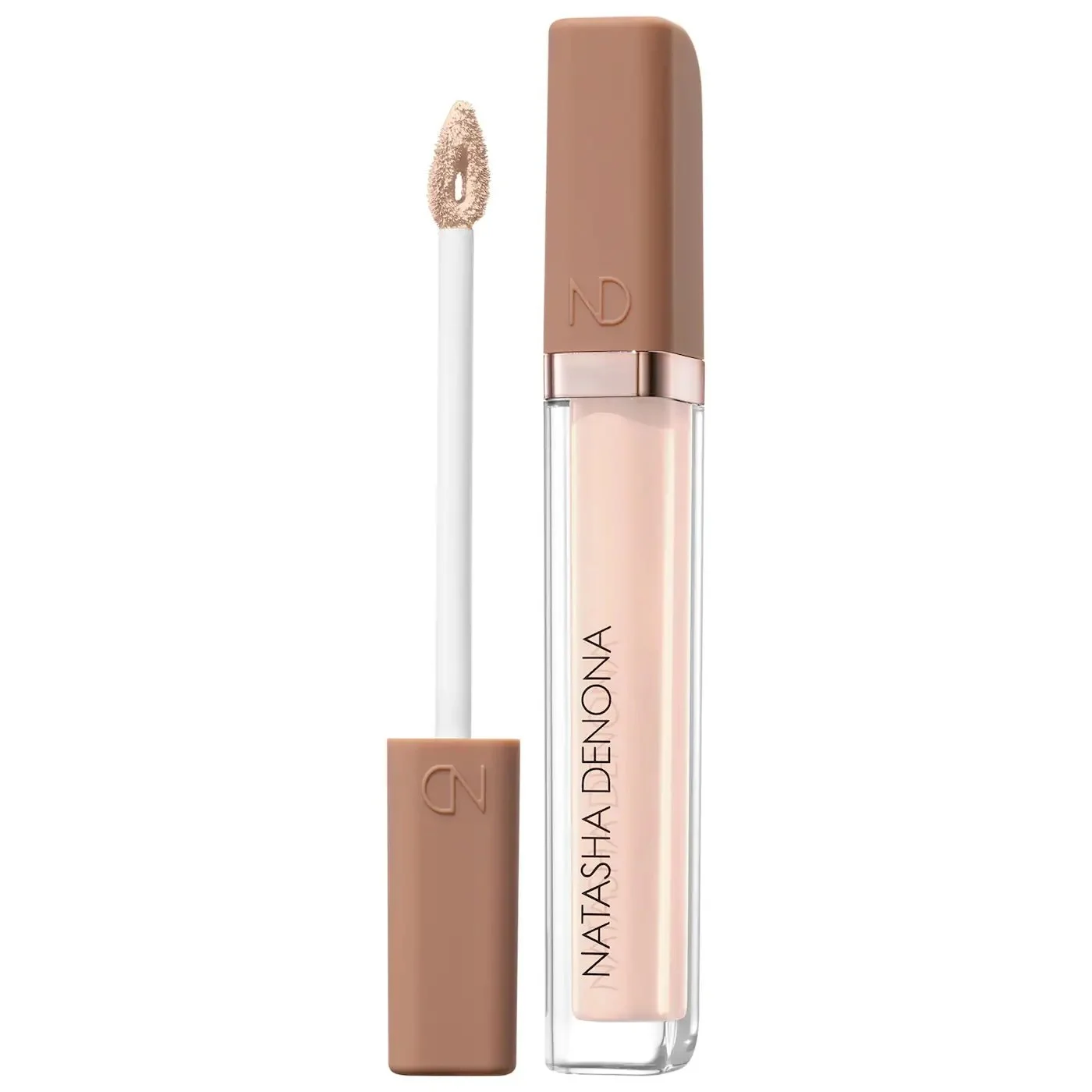 NATASHA DENONA Hy-Glam Brightening &amp; Hydrating Medium to Full Coverage Crease Proof Serum Concealer N9 0.25 oz / 7.39 mL