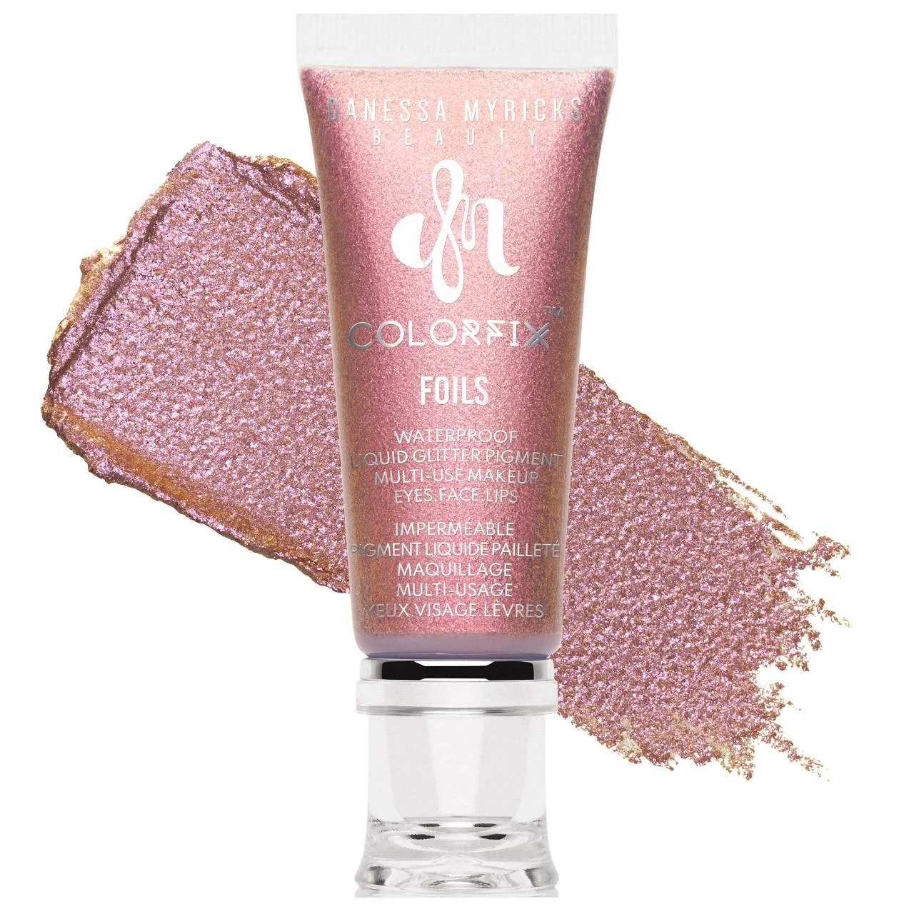 Danessa Myricks Beauty Colorfix - Multi-Use Eye, Cheek &amp; Lip Waterproof Liquid Pigment Chocolate 0.34 oz / 10 mL