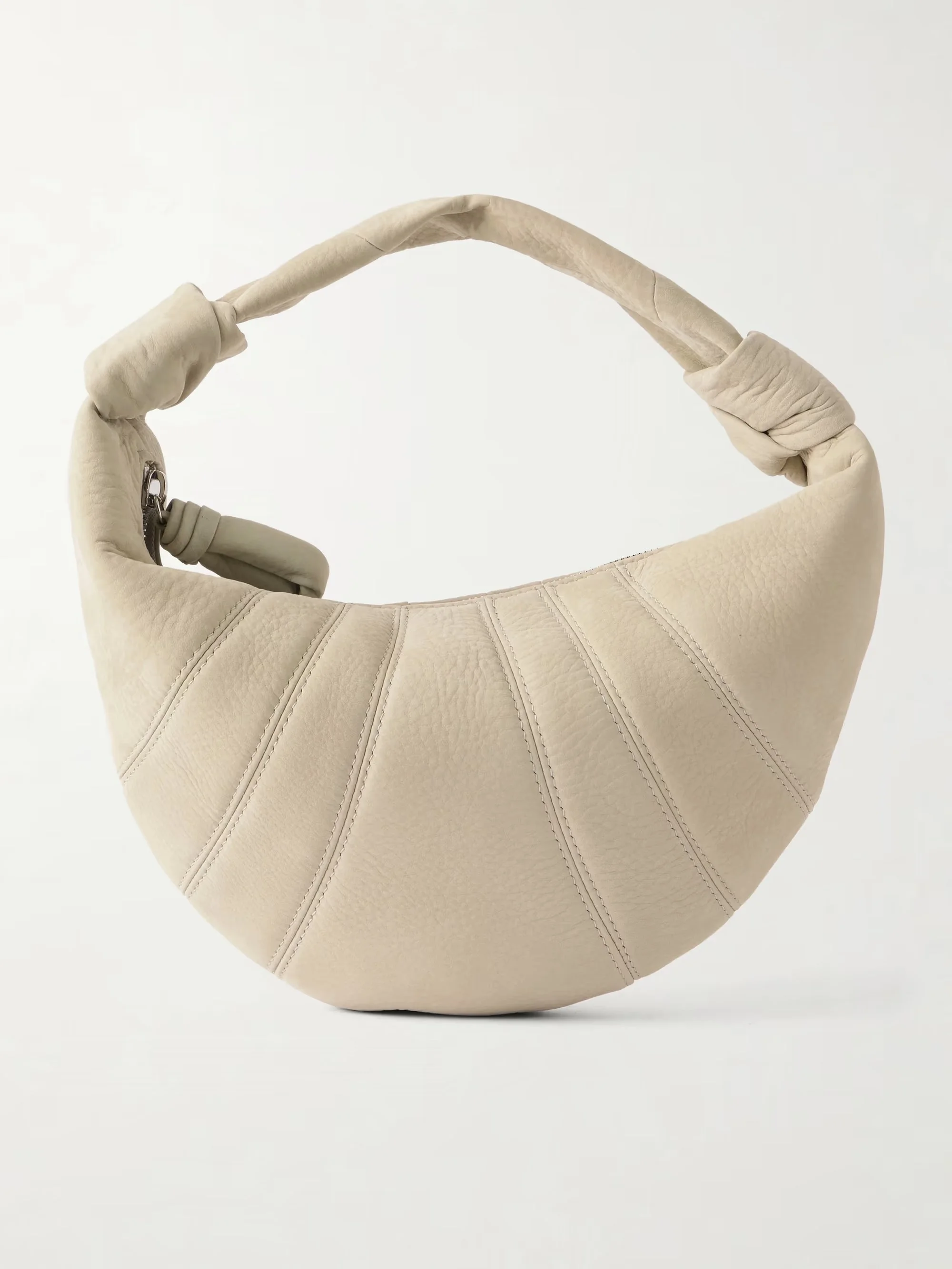 LEMAIRE - Fortune Croissant Mini Suede Shoulder Bag - Neutrals