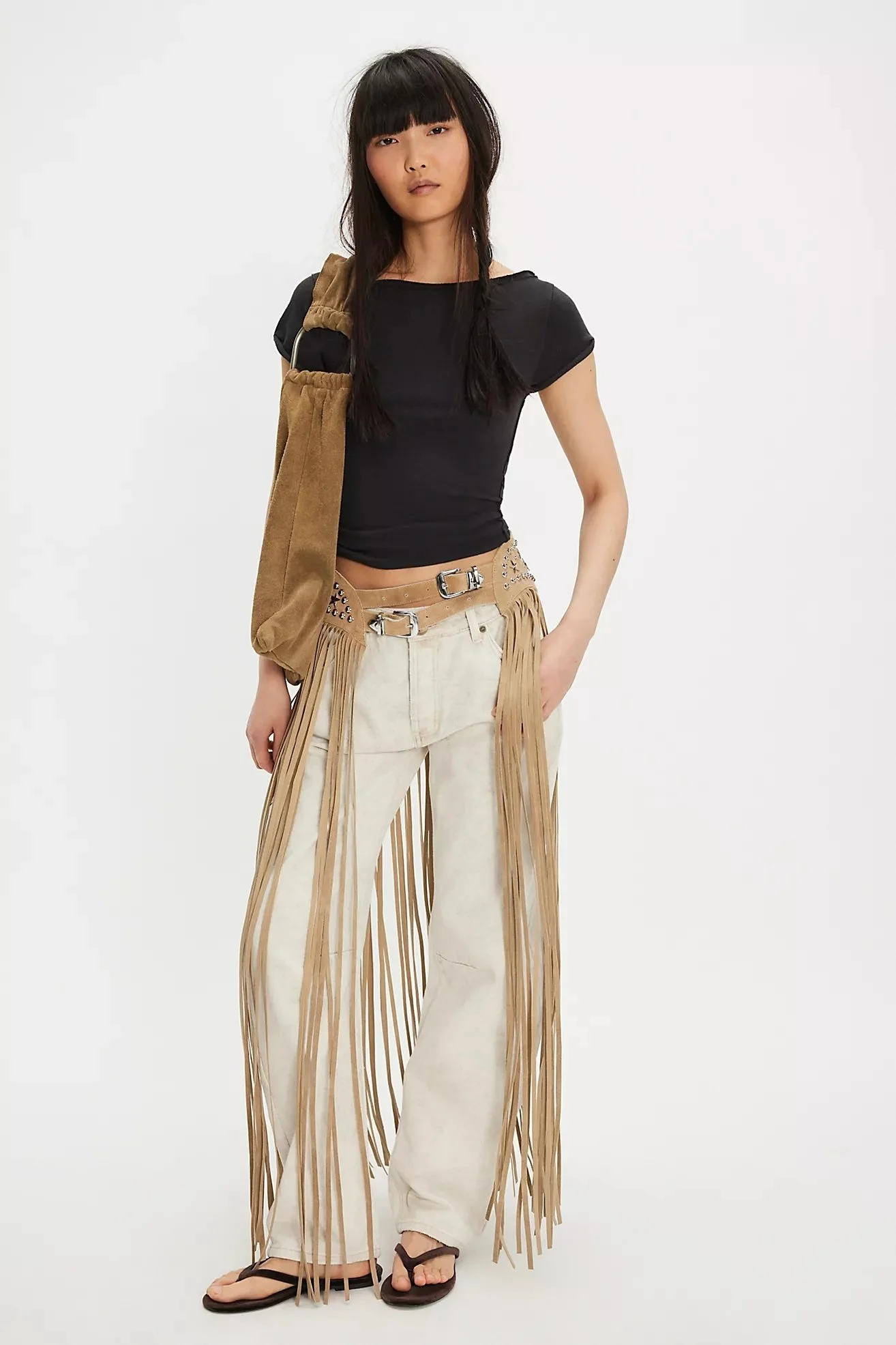 Paris Texas Maxi Skirt Belt