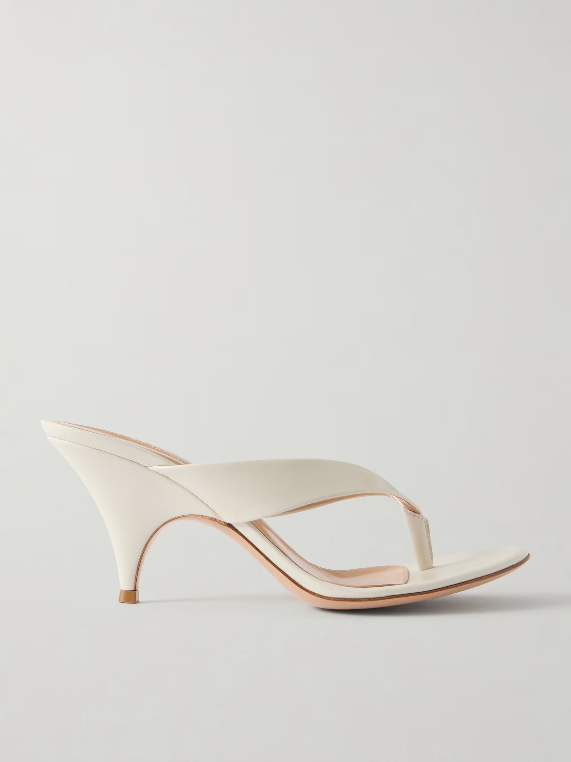 Sofia 70 Leather Thong Sandals