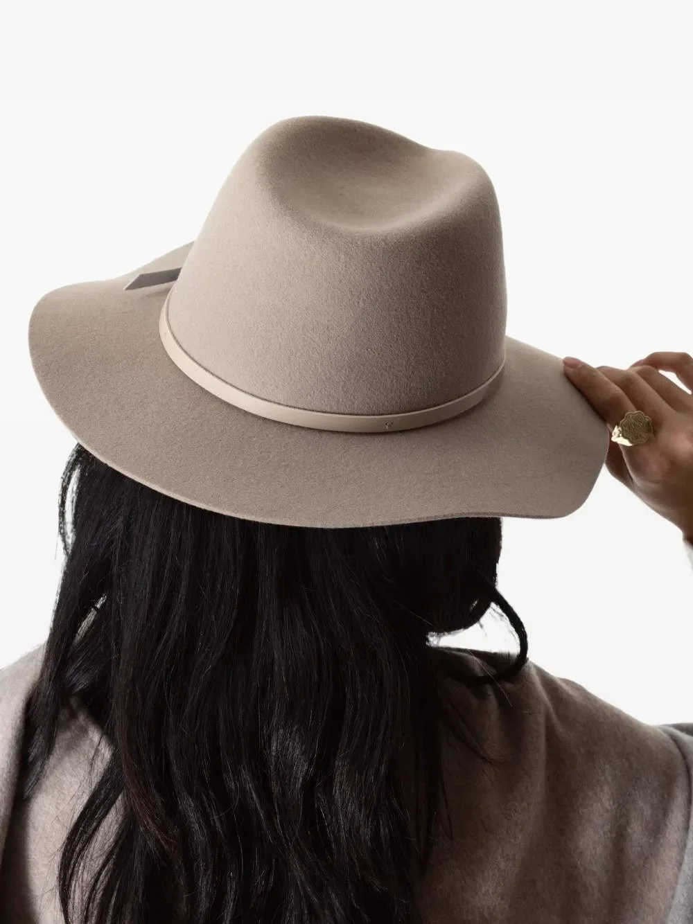 rag &amp; bone City fedora hat - Neutrals