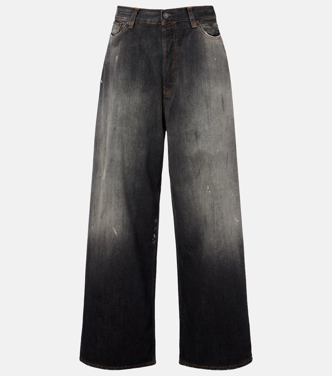 Acne Studios 2023 distressed wide-leg jeans