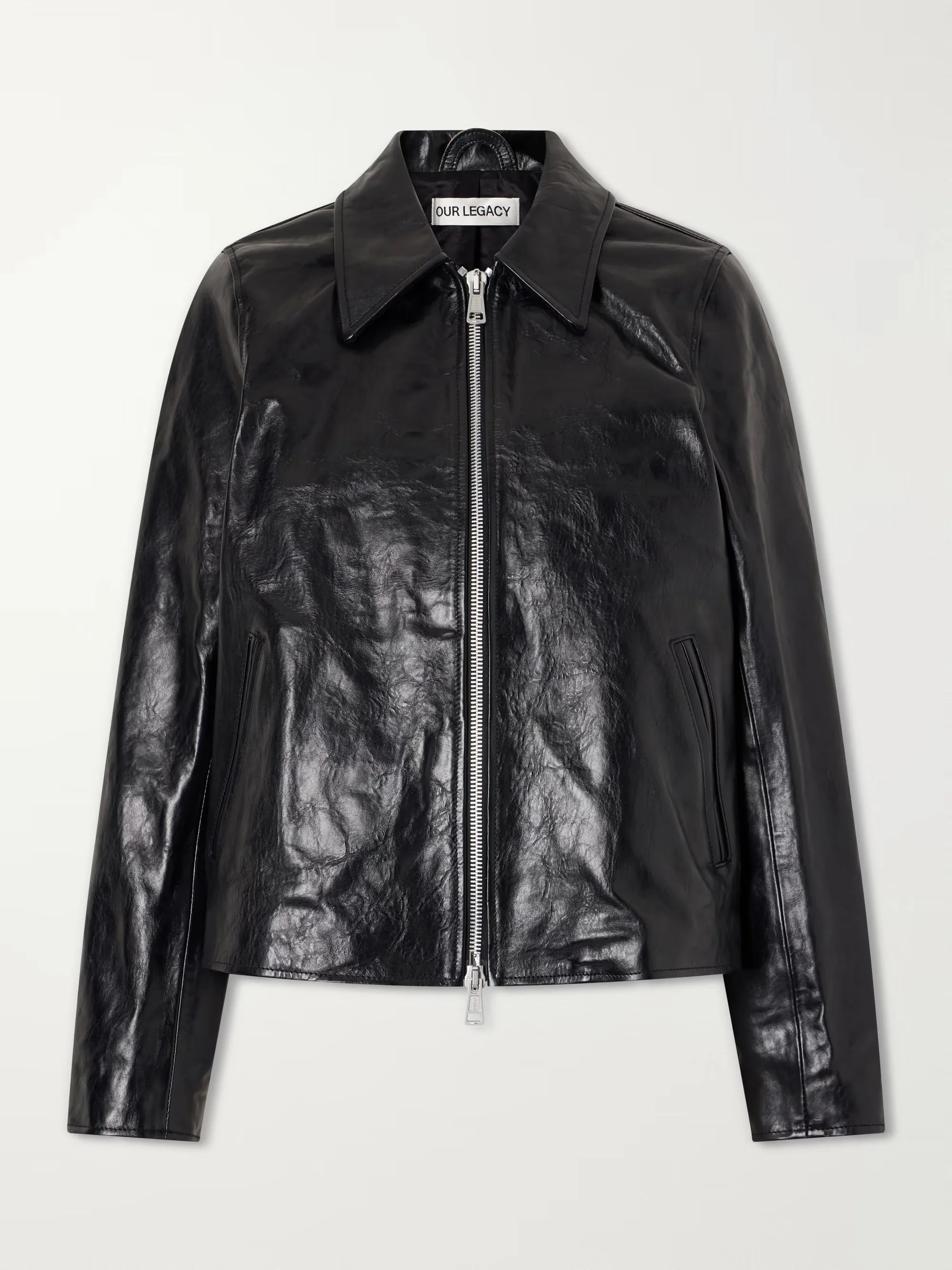 Our Legacy - Leather Jacket - Black