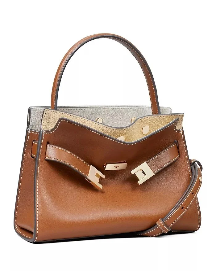 Tory Burch Lee Radziwill Petite Leather Crossbody Bag