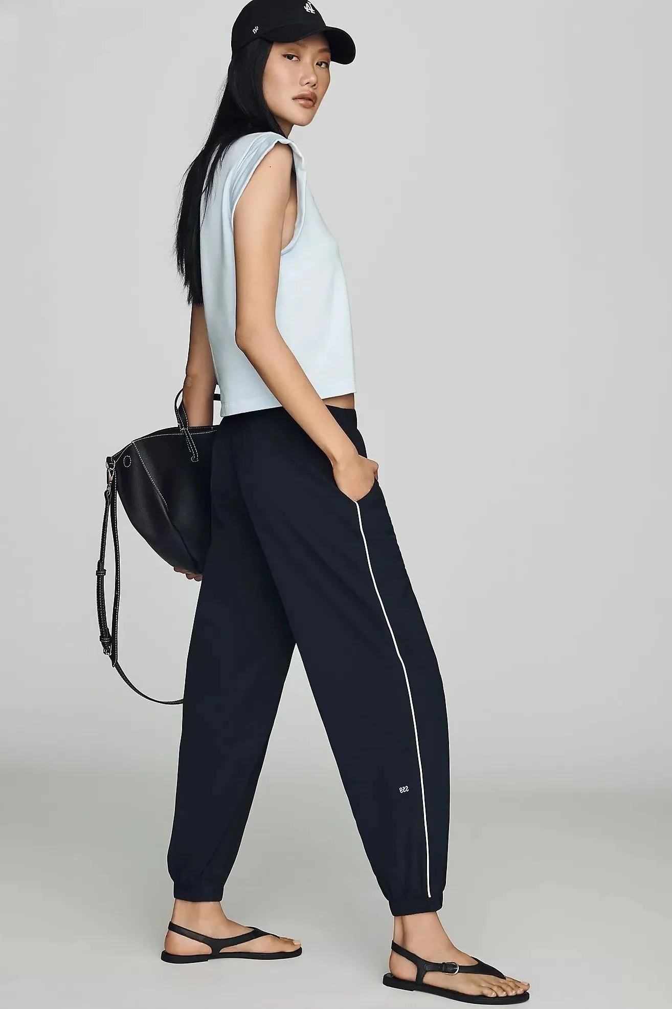 Megan Nylon Joggers Pants