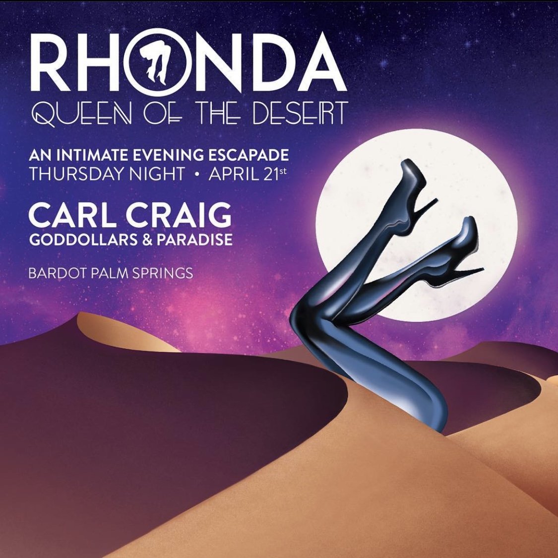 I had a relationship with A Club Called Rhonda since it's inception. I created flyers as well as worked on physical event design that lasted through 2016.