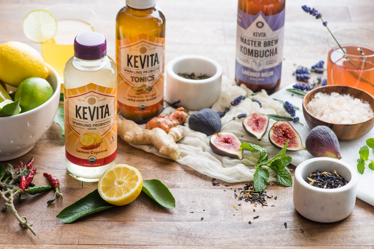 Creative Director and Prop-Stylist with Designment Studio for Kevita Naturals.