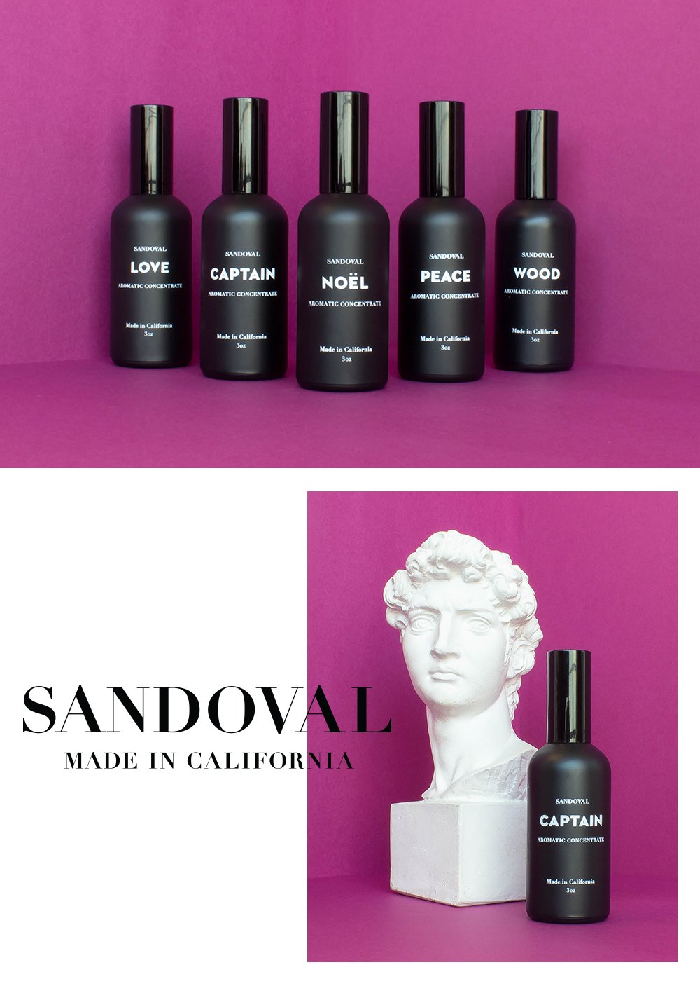 Social Media production for Sandoval Inc., Photographer, Concept and Creator.