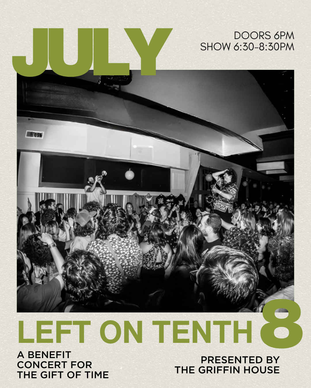 Left On Tenth General Admission