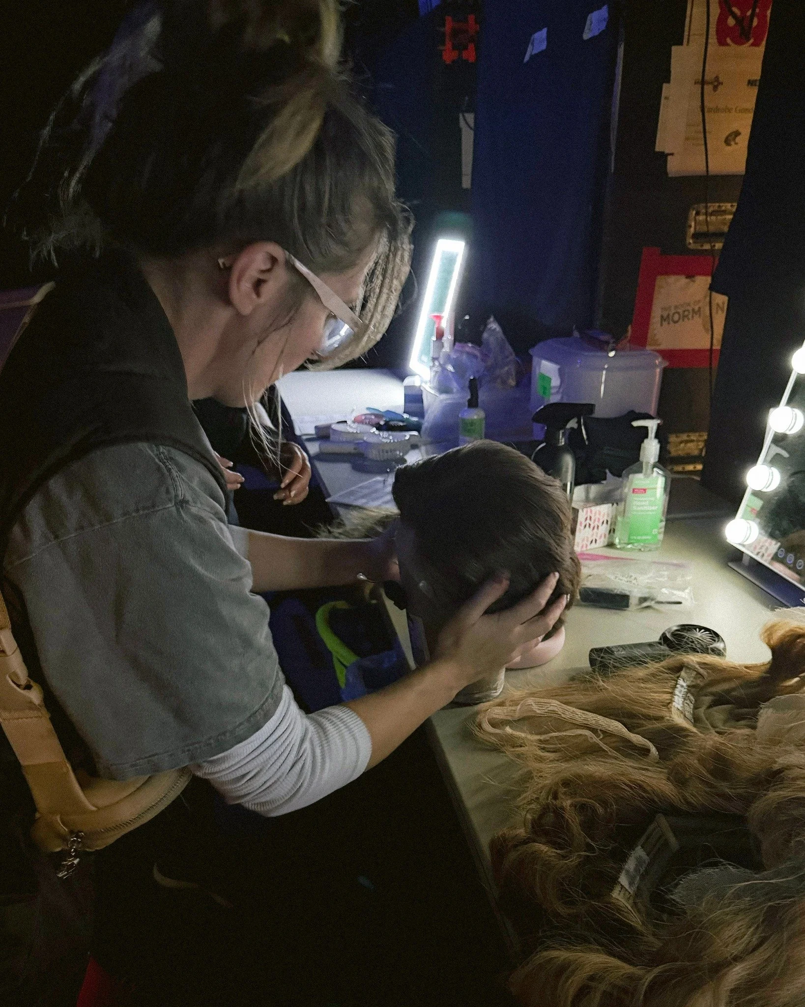 you simply won&rsquo;t believe how much vanessa + madi can change your life 👀

we can&rsquo;t say much, but they did have some fun backstage styling wigs

iykyk 😉

#hihoneysalon #bismarcksalon #bismarckstylist #davinesofficial #davinesnorthamerica 