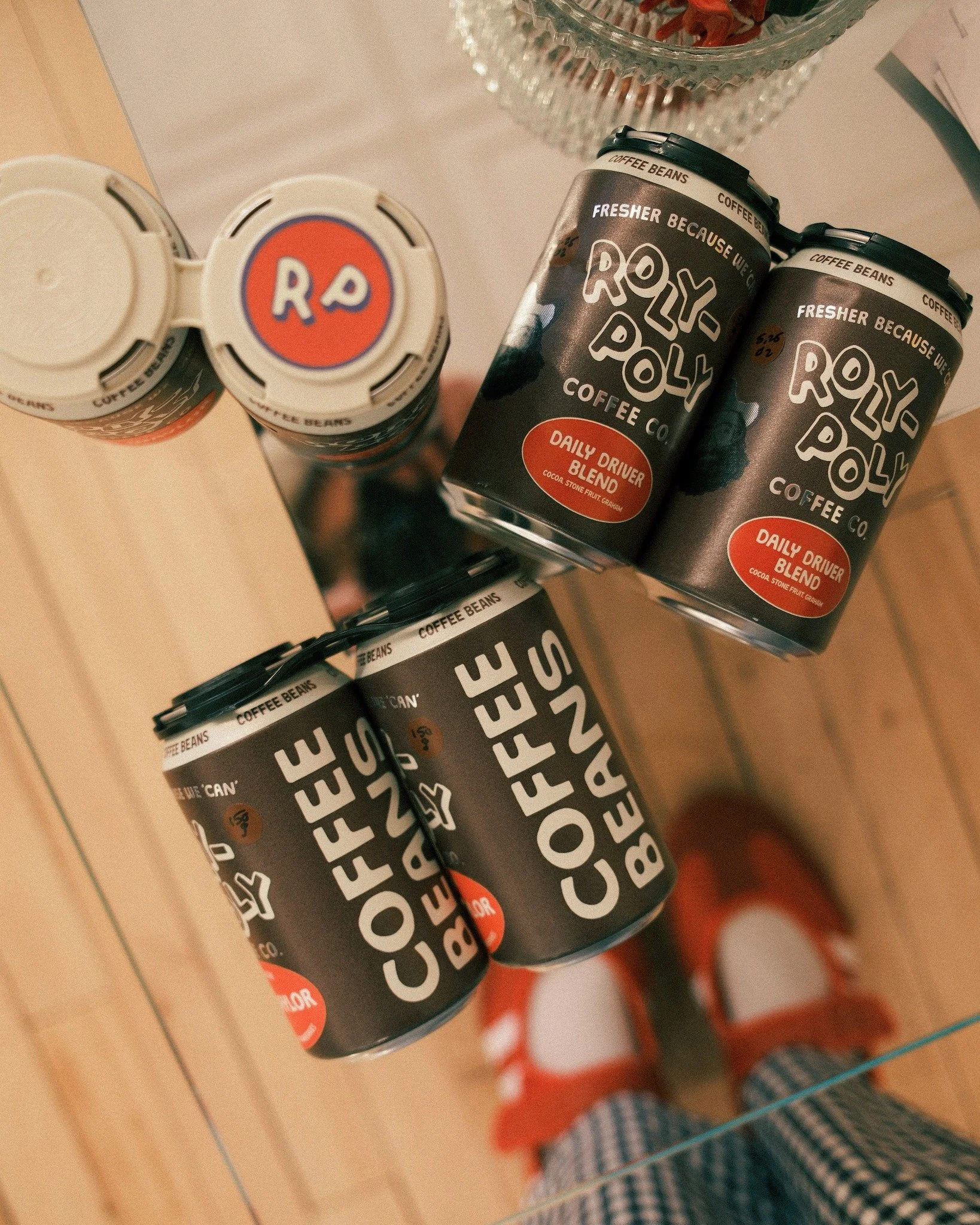 we love carrying brands that care 🫶

our friends at @rolypolycoffeeco  are serious about flavor and the planet

their coffee is roasted with intention and packaged in recyclable aluminum cans we&rsquo;re happy to stock in the salon!

grab a pack on 