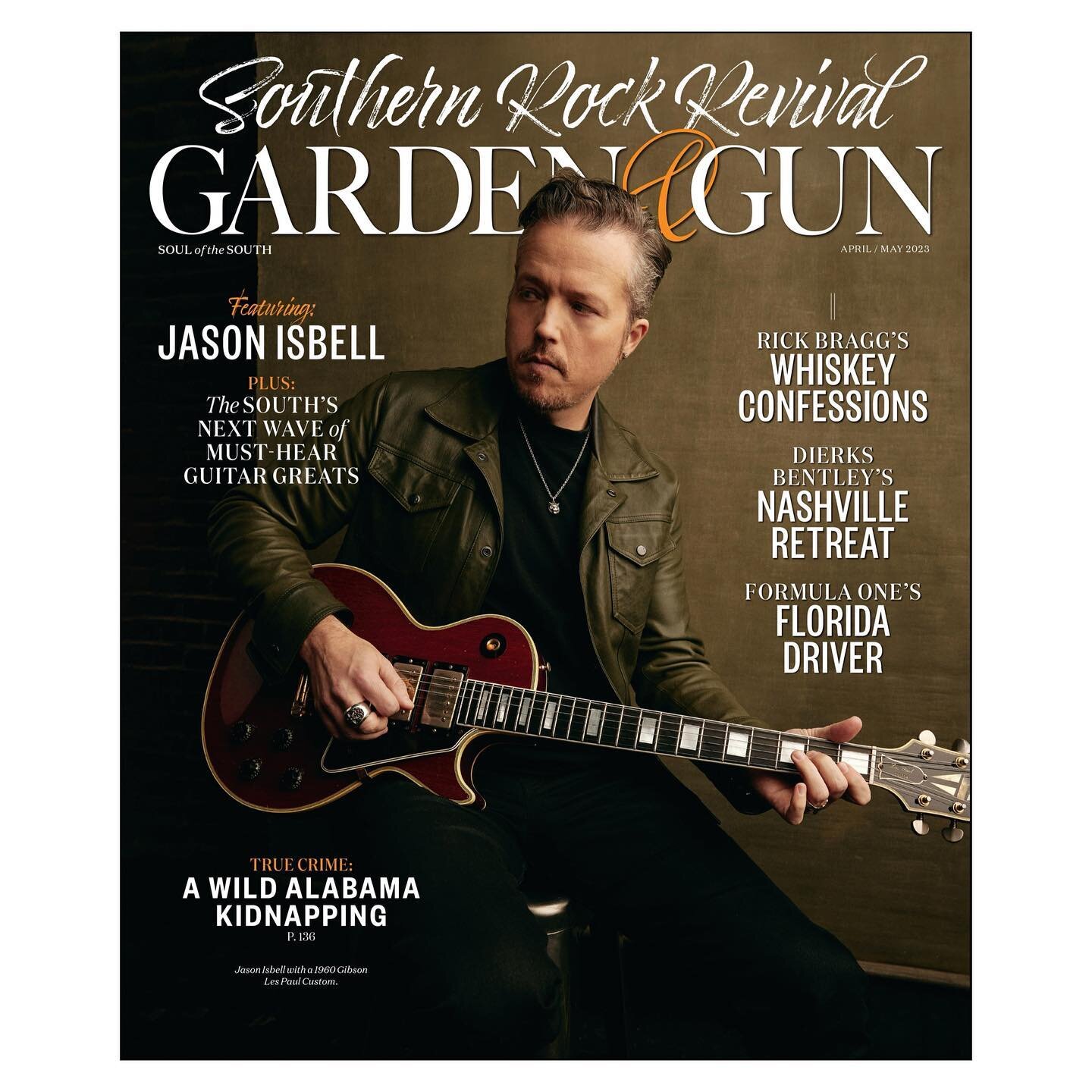 💥Jason Isbell💥
New cover out with the incredibly talented @jasonisbell for the incredibly wonderful folks over at @gardenandgun!

Tech: @ondrace 
Assist: @tincrownphoto @_ryanstonecowboy 
PA: @clicktaofficial 
HMU: @tarrynfeldman 
G&amp;G legends: 