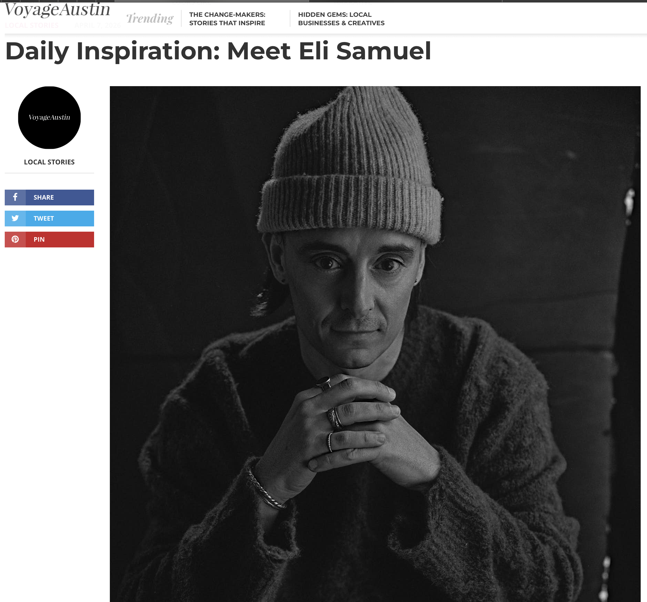 Voyage Austin Featured Me. Here’s What They Didn’t Have Room to Say About Online Dating Photography. 