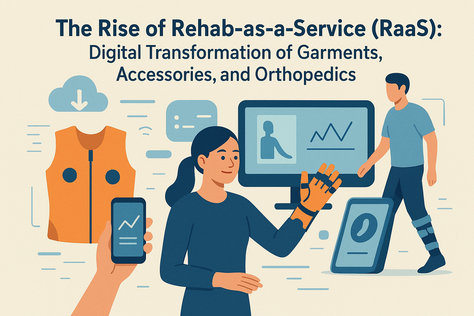 The Rise of Rehab-as-a-Service (RaaS): Digital Transformation of Garments, Accessories, and Orthopedics