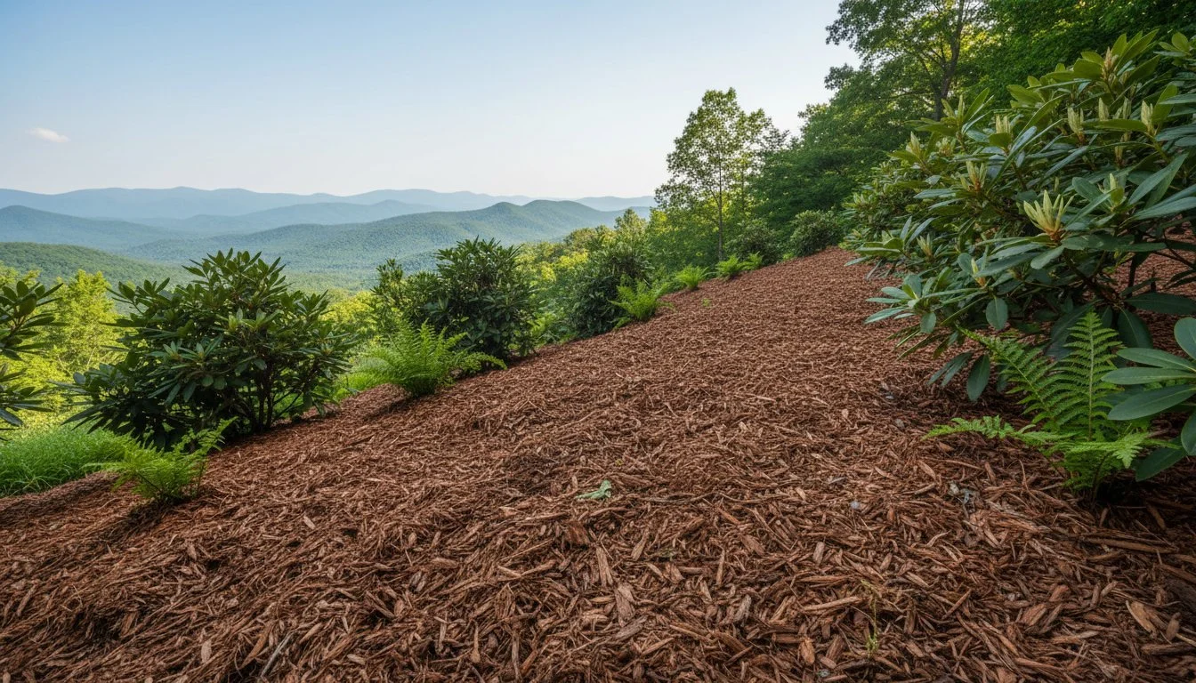 Best Mulch for Steep Slopes in Blowing Rock: 2026 Erosion Control Guide