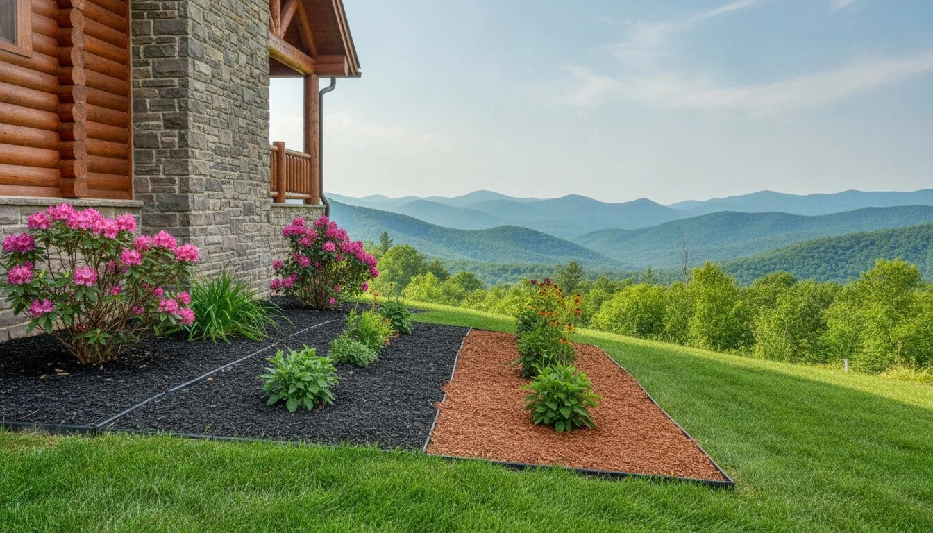 Choosing the Right Mulch Color for Your House: A High Country Design Guide