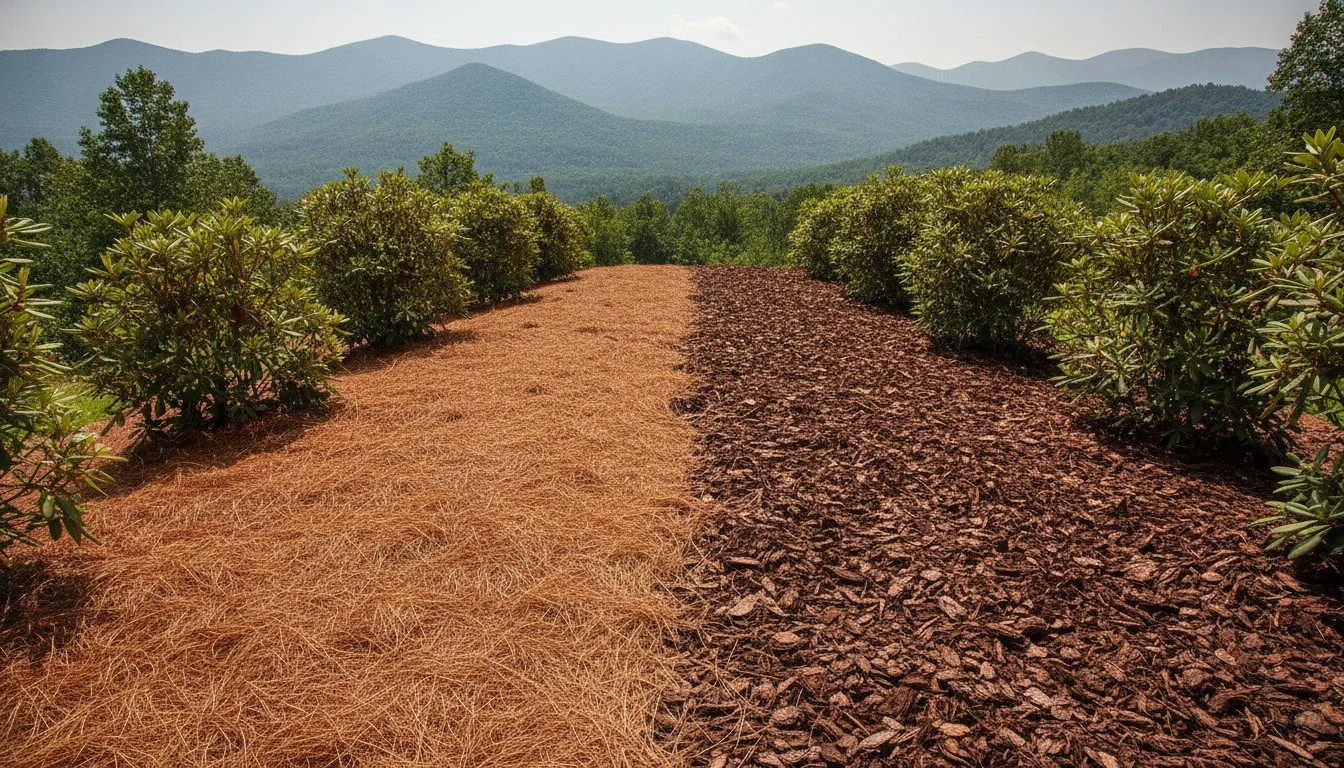 Pine Straw vs. Pine Bark Mulch: Which Is Best for Boone, NC Landscapes?