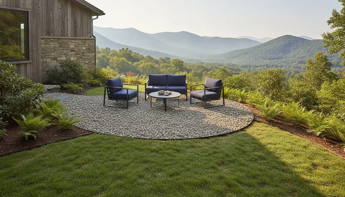 15 Creative Pea Gravel Patio Ideas for High Country Homes