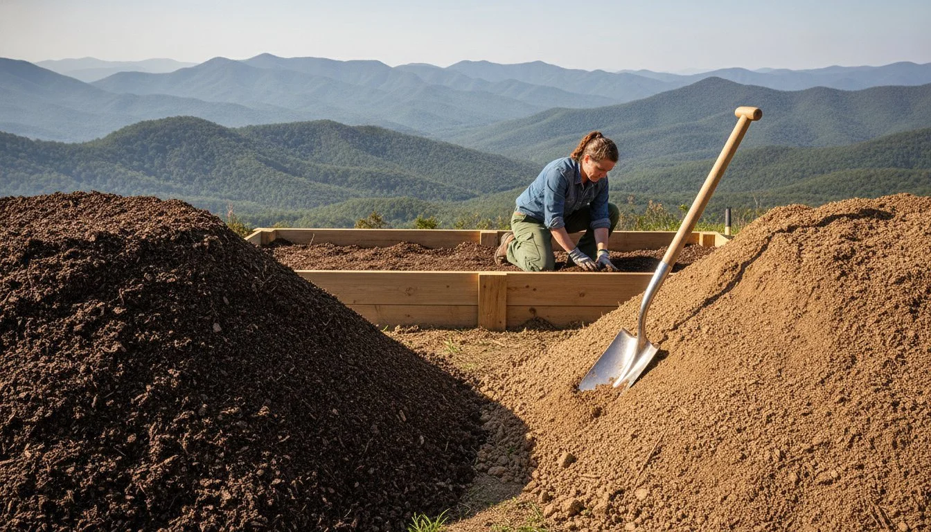 Topsoil vs. Compost for Garden Beds in Boone, NC: Which Should You Use?