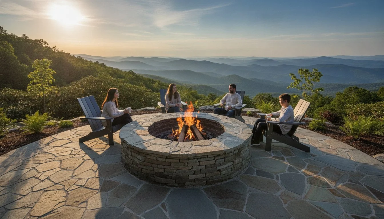 Best Stone for a Fire Pit in Boone, NC: What to Use &amp; What to Avoid
