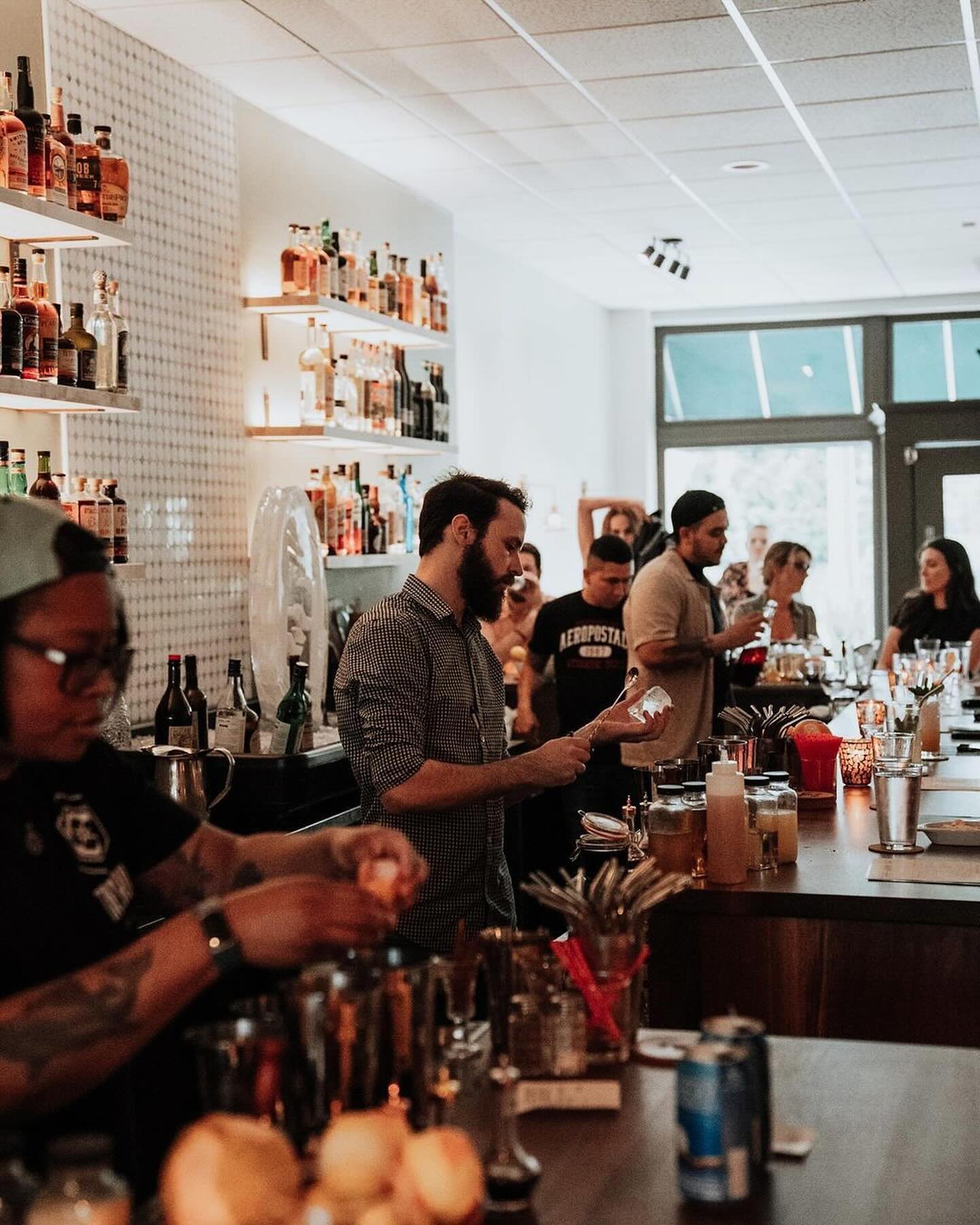 Cheers to friends supporting friends + @goodcompany_stl! 🍾🎉 There&rsquo;s a new cocktail bar + restaurant in town, STL. We&rsquo;re here to send a HUGE congrats to our close friends over at Good Company for their recent grand opening! 

Go say hi a
