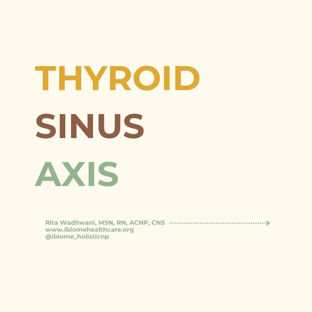 👉 #Sinus Season

👩🏻&zwj;⚕️When to Suspect a Sinus&ndash; #Thyroid Loop 
If your thyroid symptoms flare when you have chronic:

* sinus congestion
* seasonal allergies
* mold exposure
* upper‑respiratory infections  ✅....your sinuses may be the mis